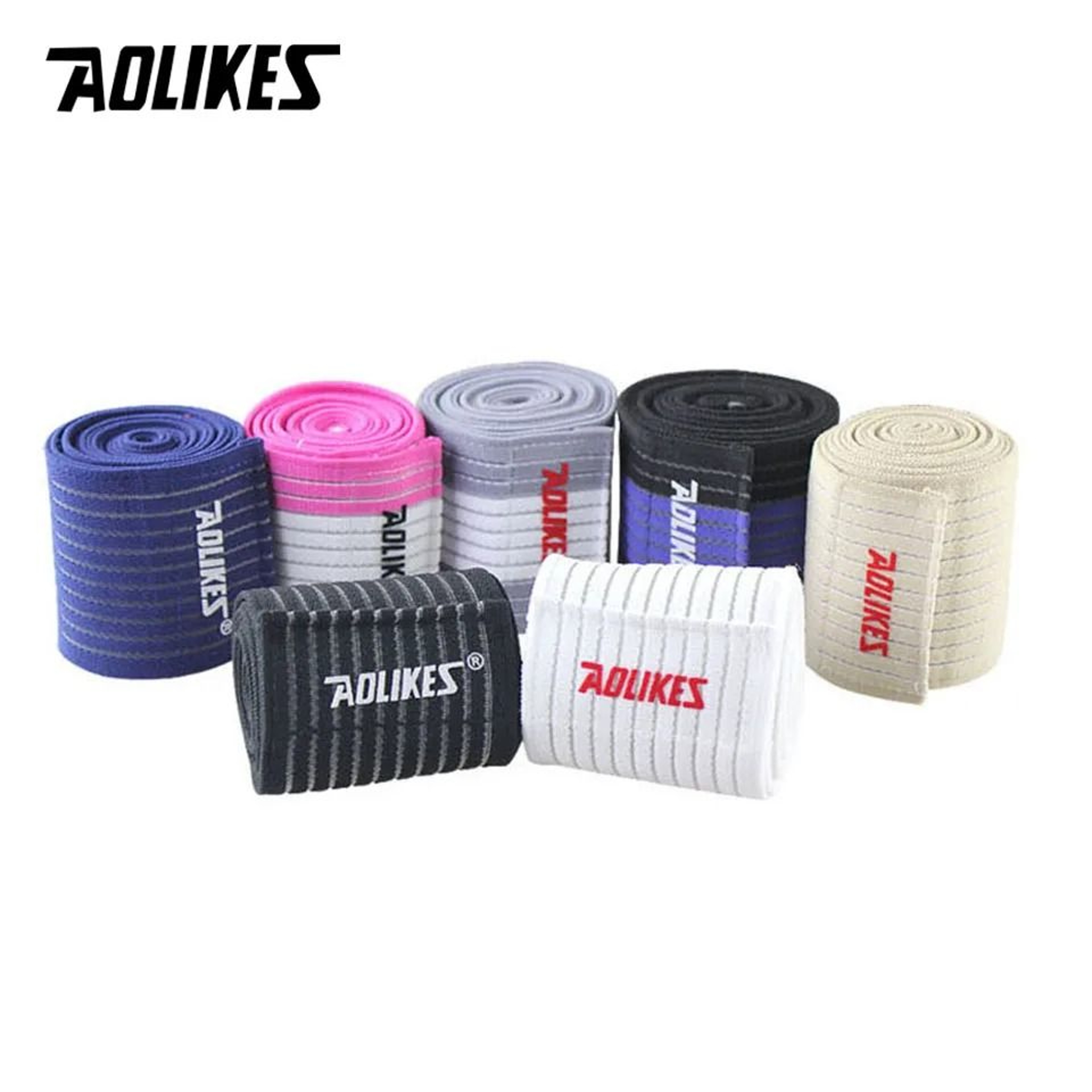AOLIKES Cotton Elastic Wrist Support Wrap For Sports And Gym 5