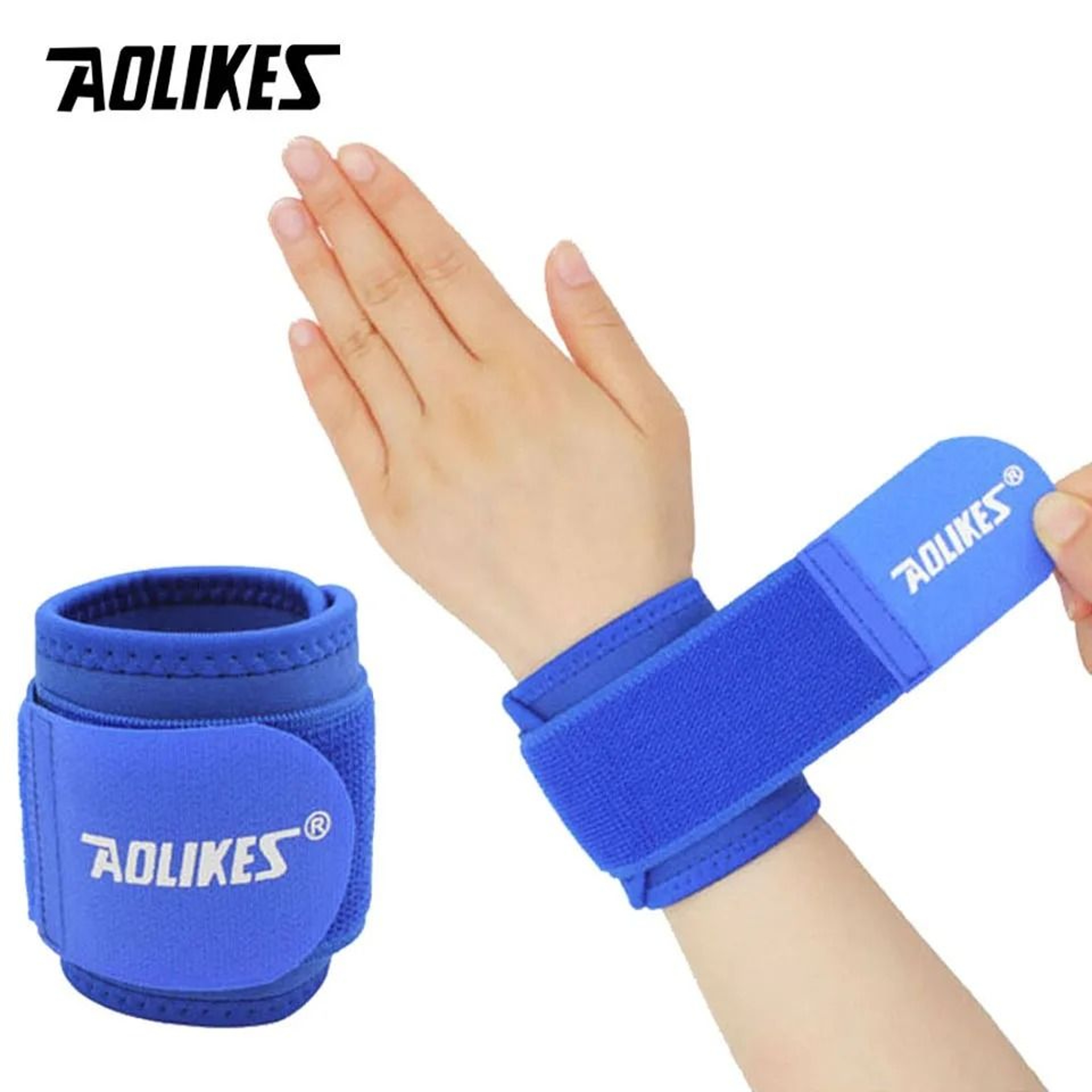 AOLIKES Adjustable Wrist Support Wrap For Sports And Gym 8