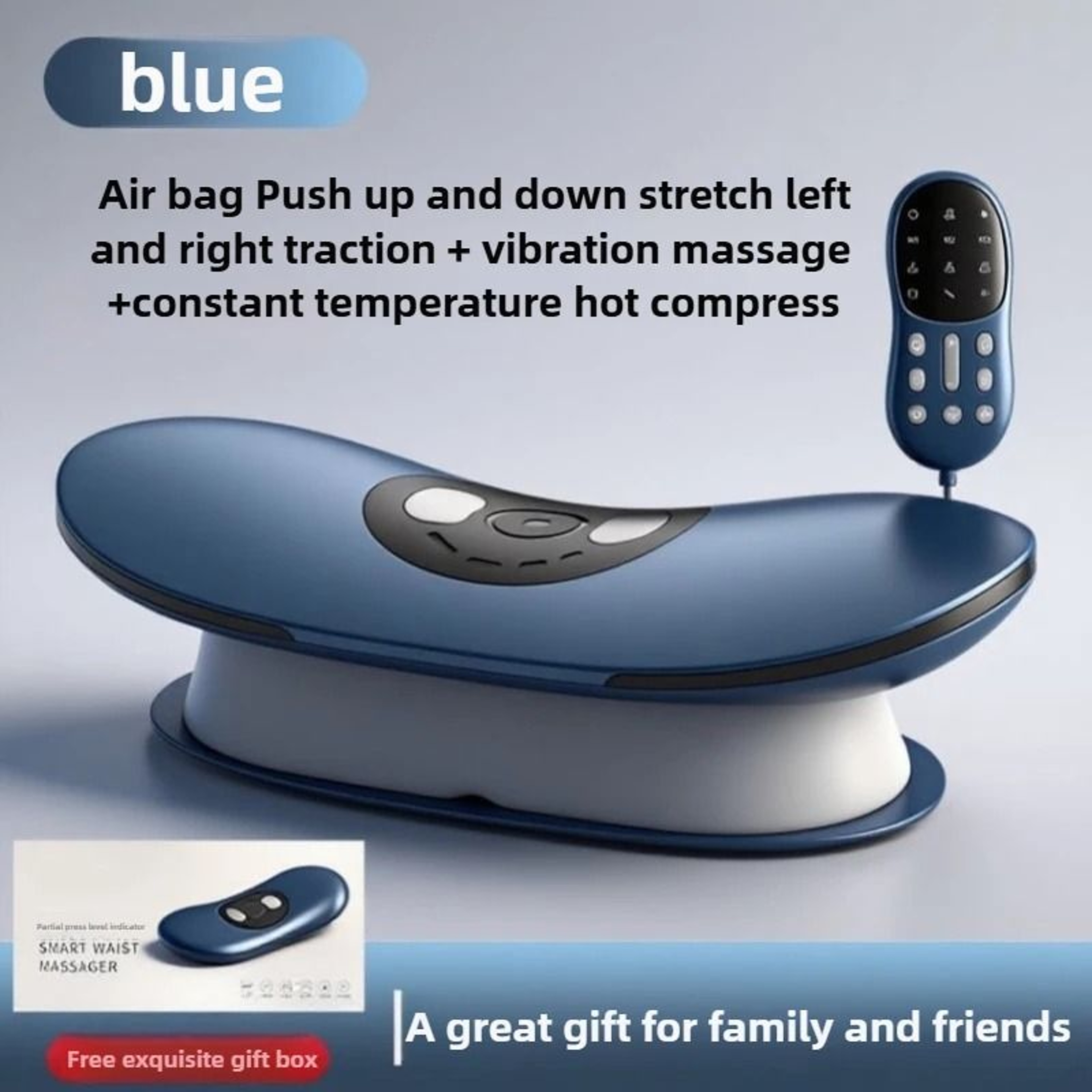 Electric Lumbar Traction Massager With Adjustable Vibration 9