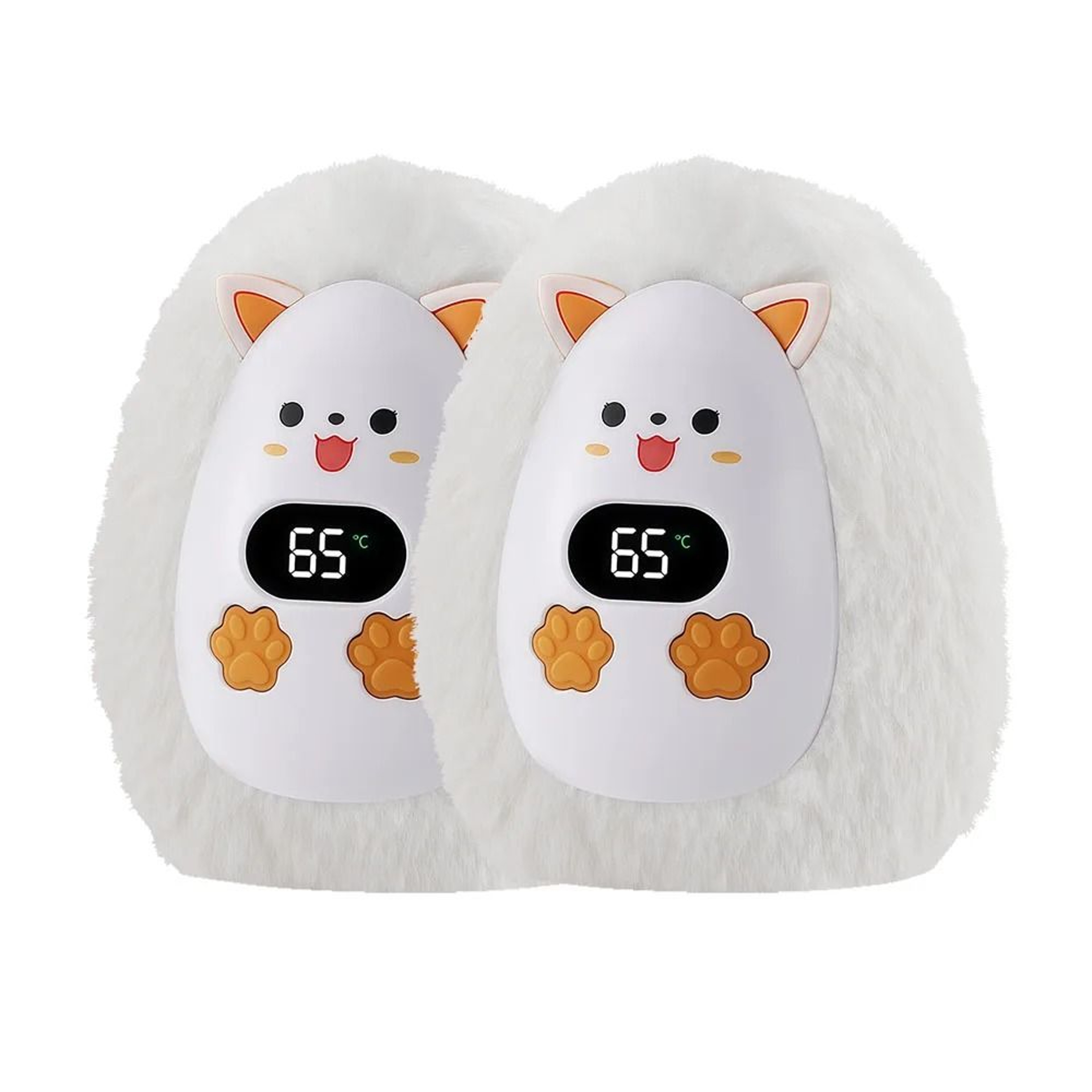 Mini Plush Fox Rechargeable Hand Warmer With 3 Heat Levels 8