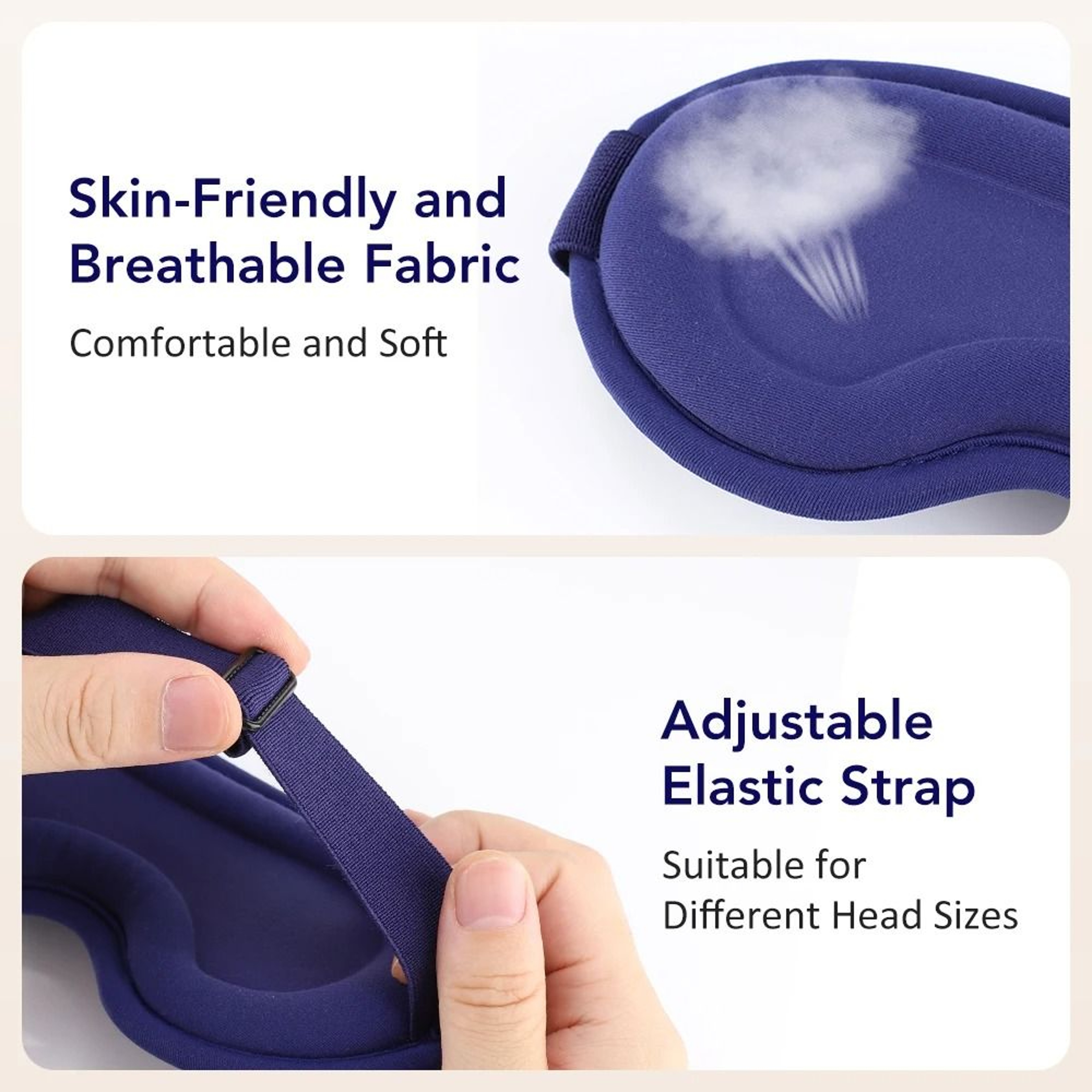 USB Heated Vibrating Eye Mask For Relaxation And Travel 3
