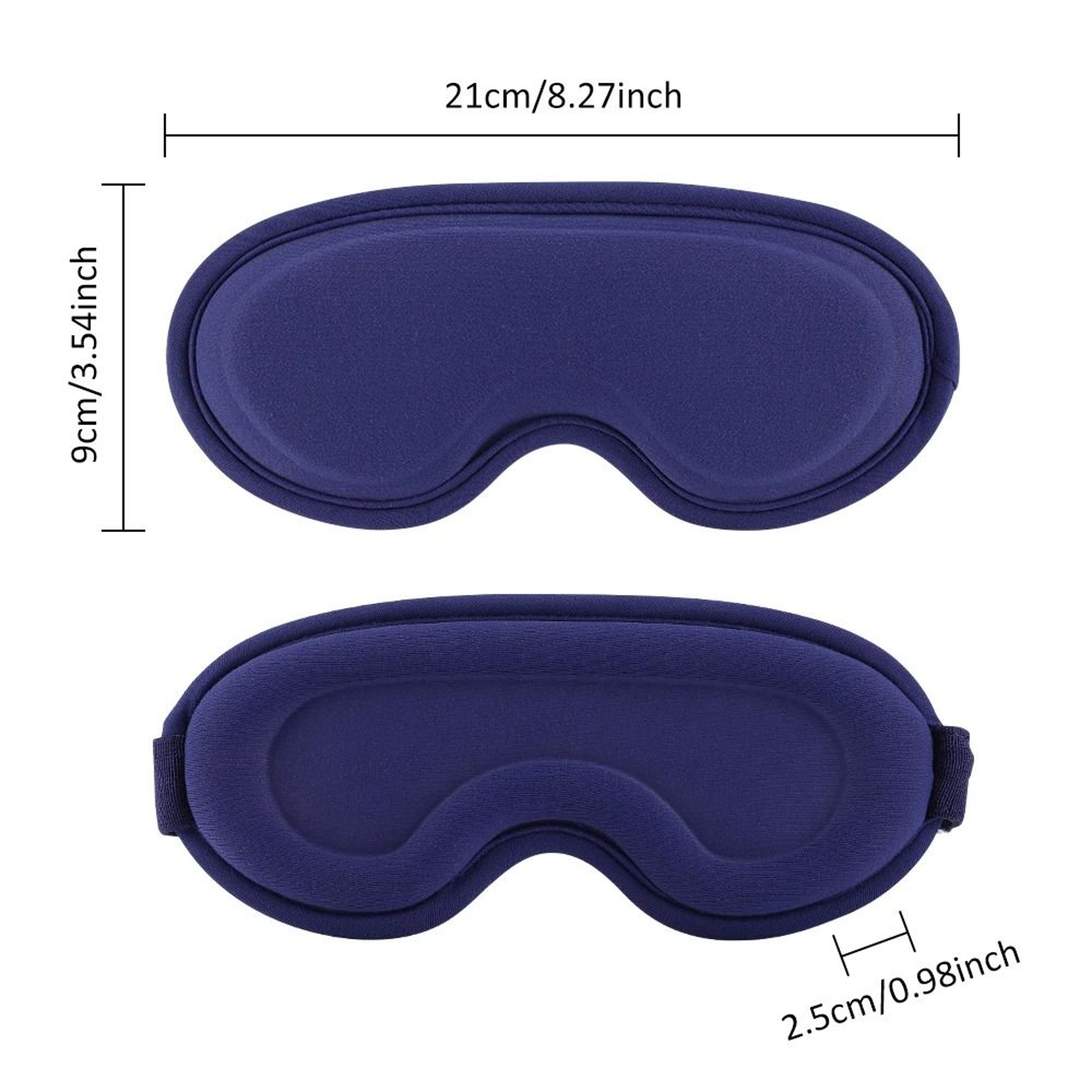 USB Heated Vibrating Eye Mask For Relaxation And Travel 5