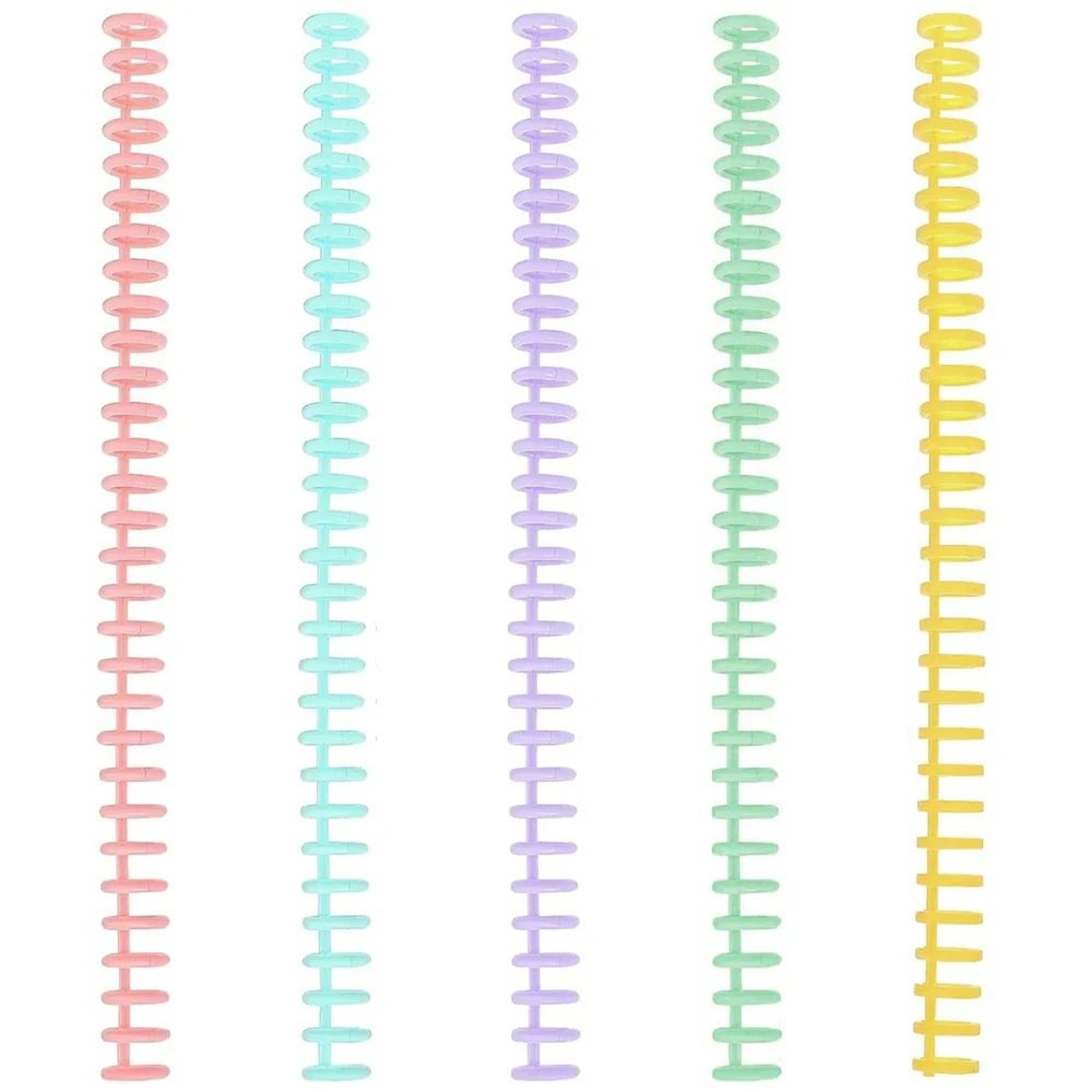 30 Ring Plastic Comb Binding Spines For A4 Documents And Notebooks 5 To 10 Pack 6