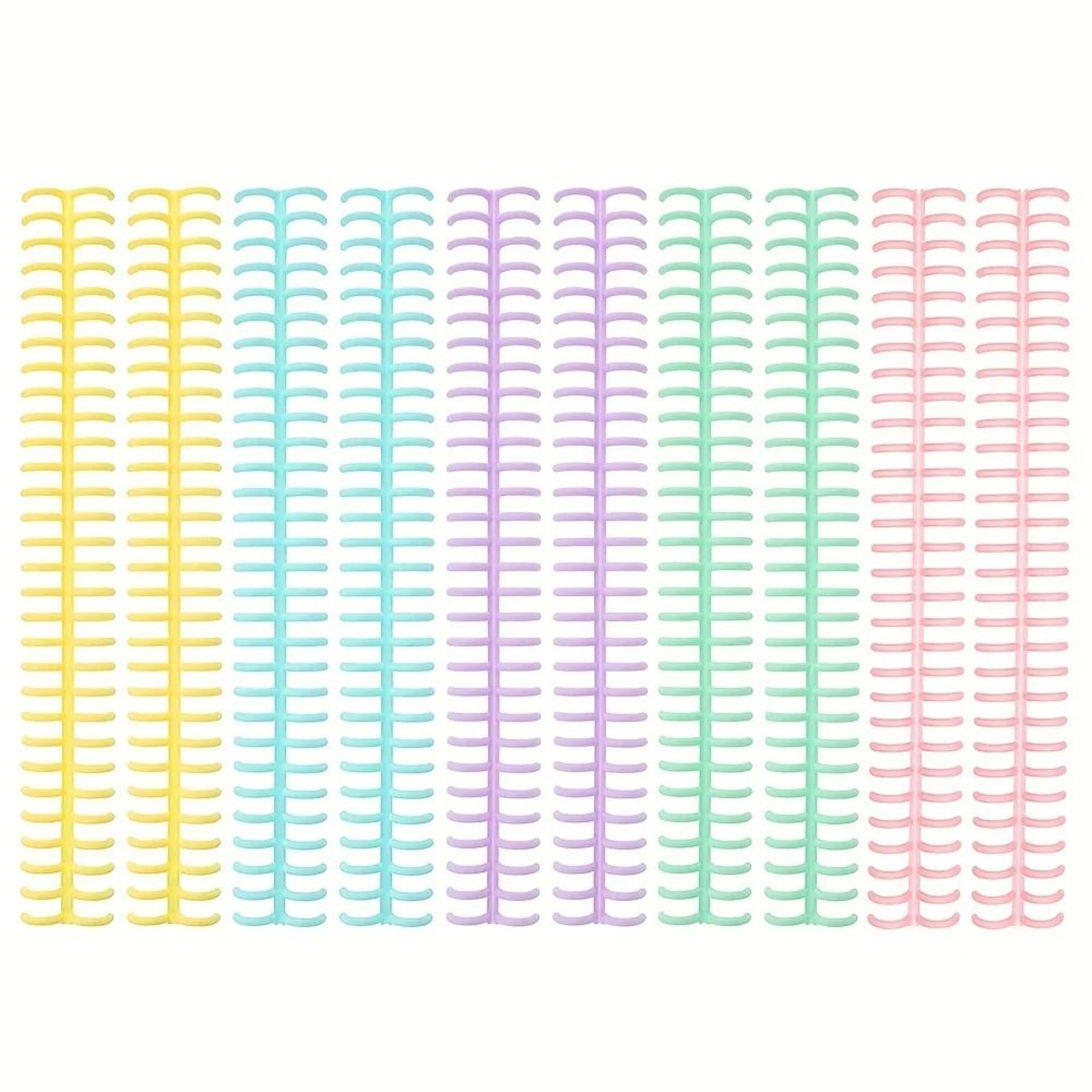 30 Ring Plastic Comb Binding Spines For A4 Documents And Notebooks 5 To 10 Pack 7