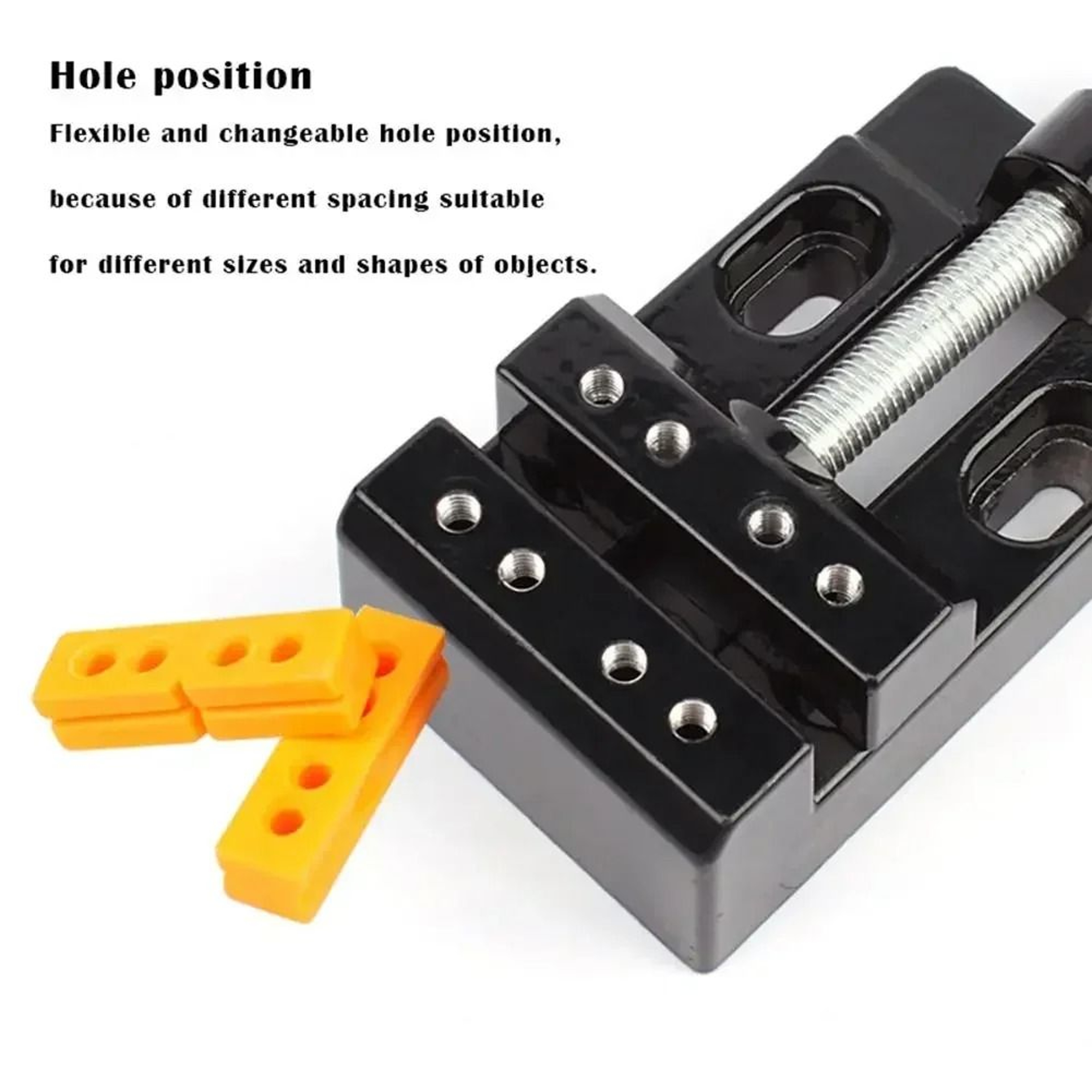 Universal 57mm Mini Bench Vise Clamp For Woodworking Carving  DIY Projects 2