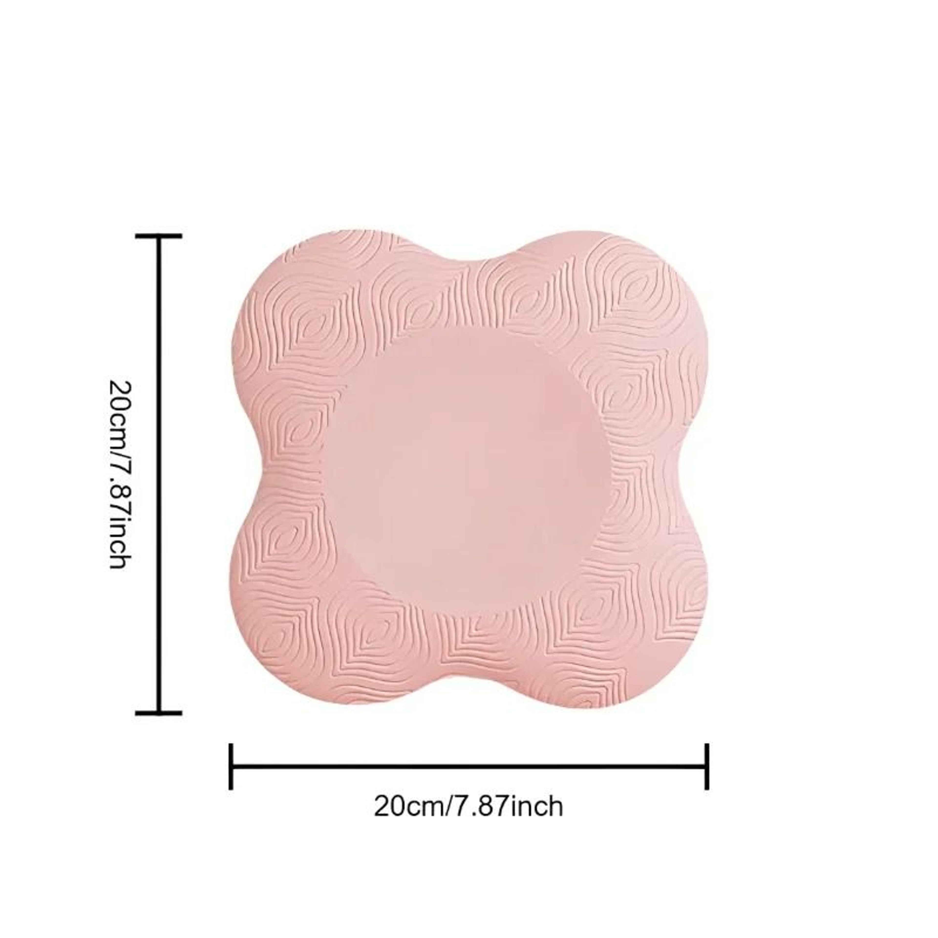 Thick TPE Non Slip Yoga Knee And Elbow Support Pad 5