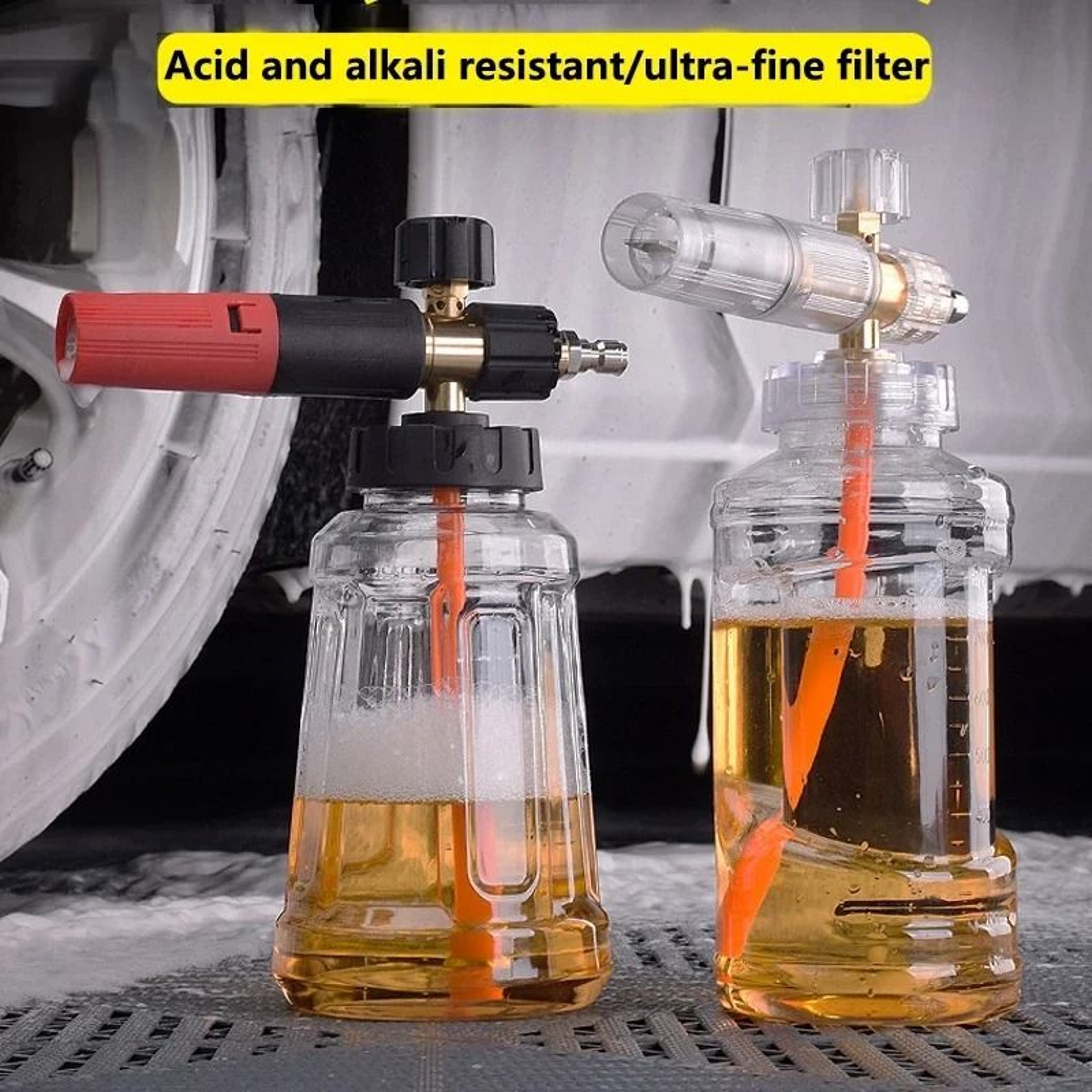 CuttoFit Foam Cannon Filter Straw With Stainless Steel Ball 5
