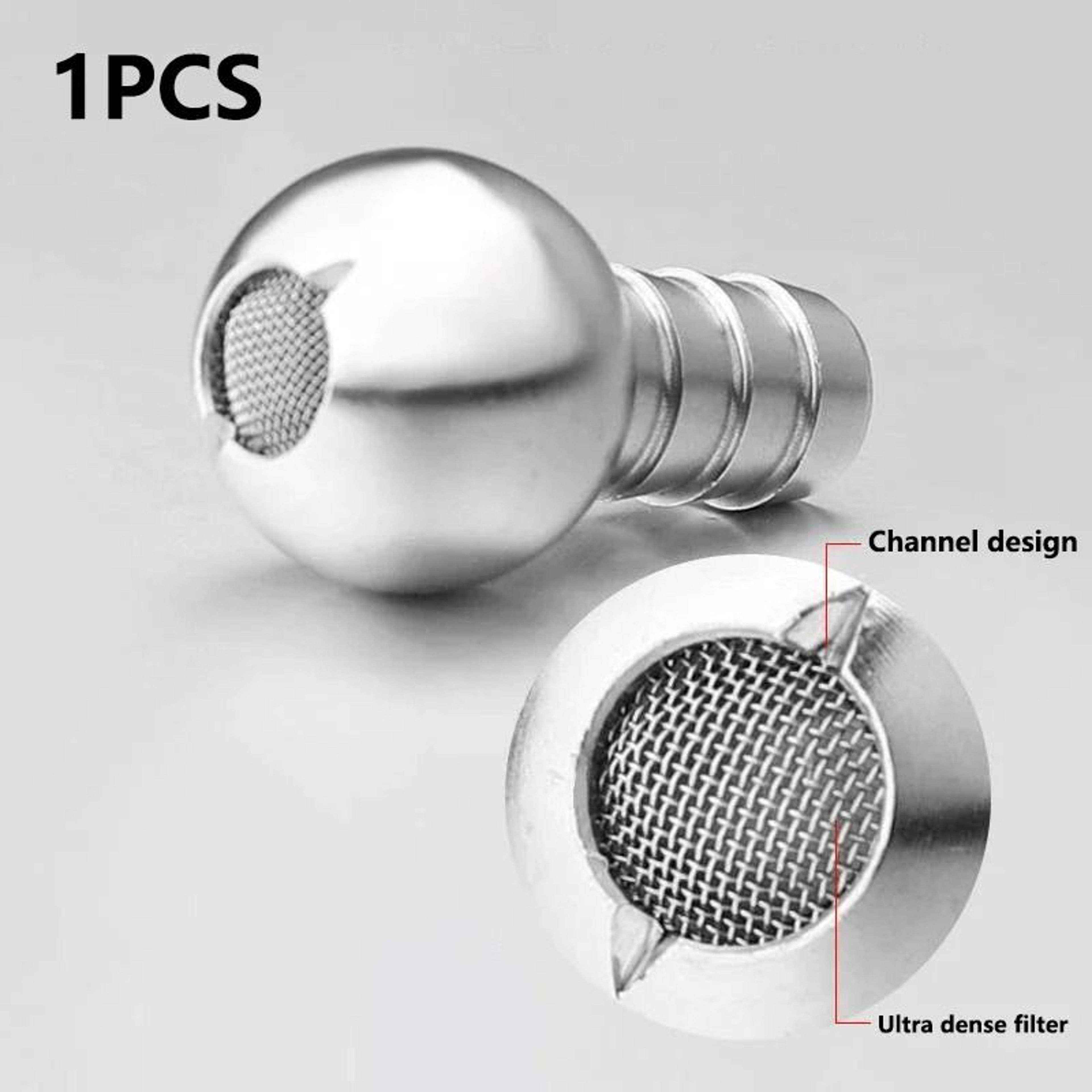CuttoFit Foam Cannon Filter Straw With Stainless Steel Ball 6