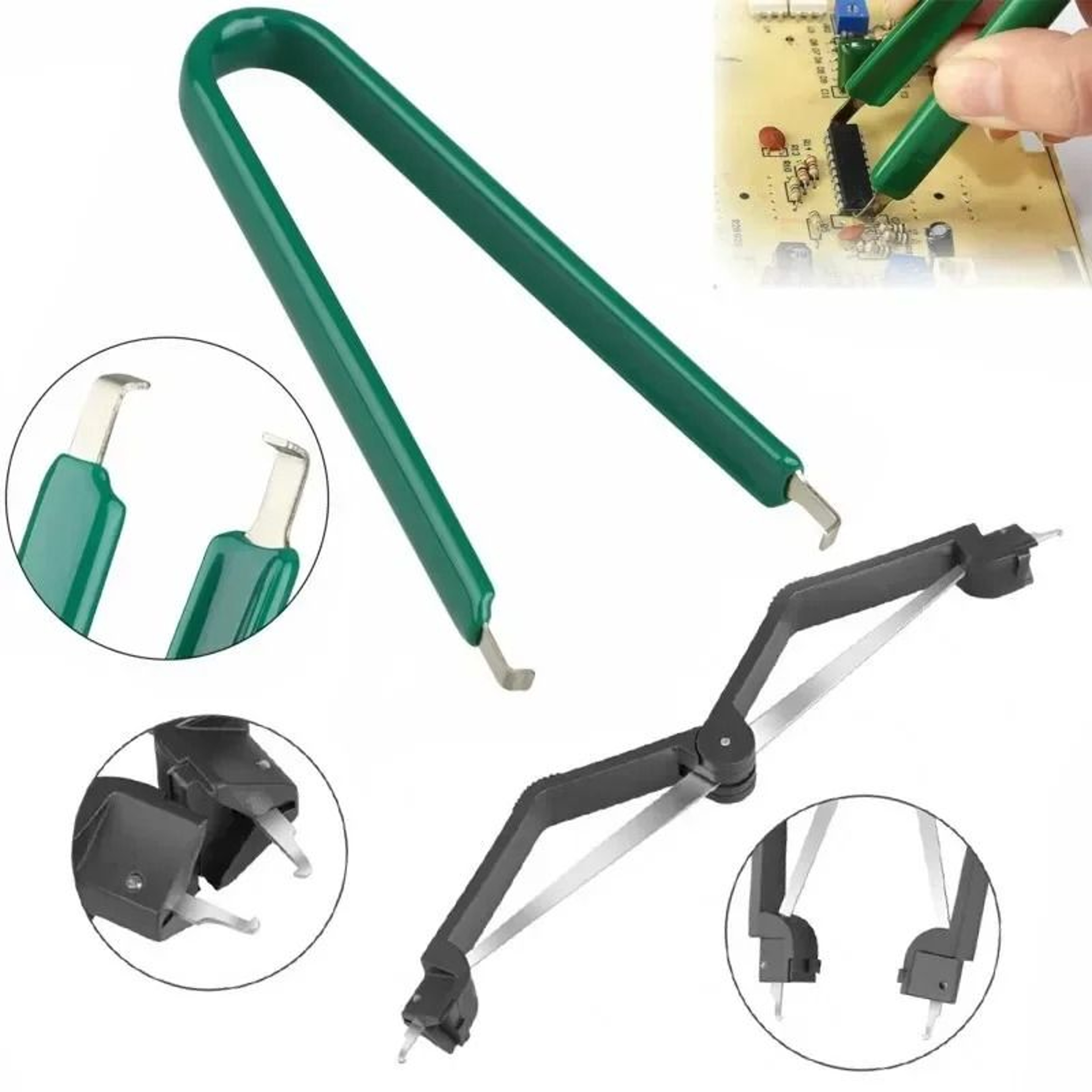U Type Anti Static IC Chip Extractor Tool 3