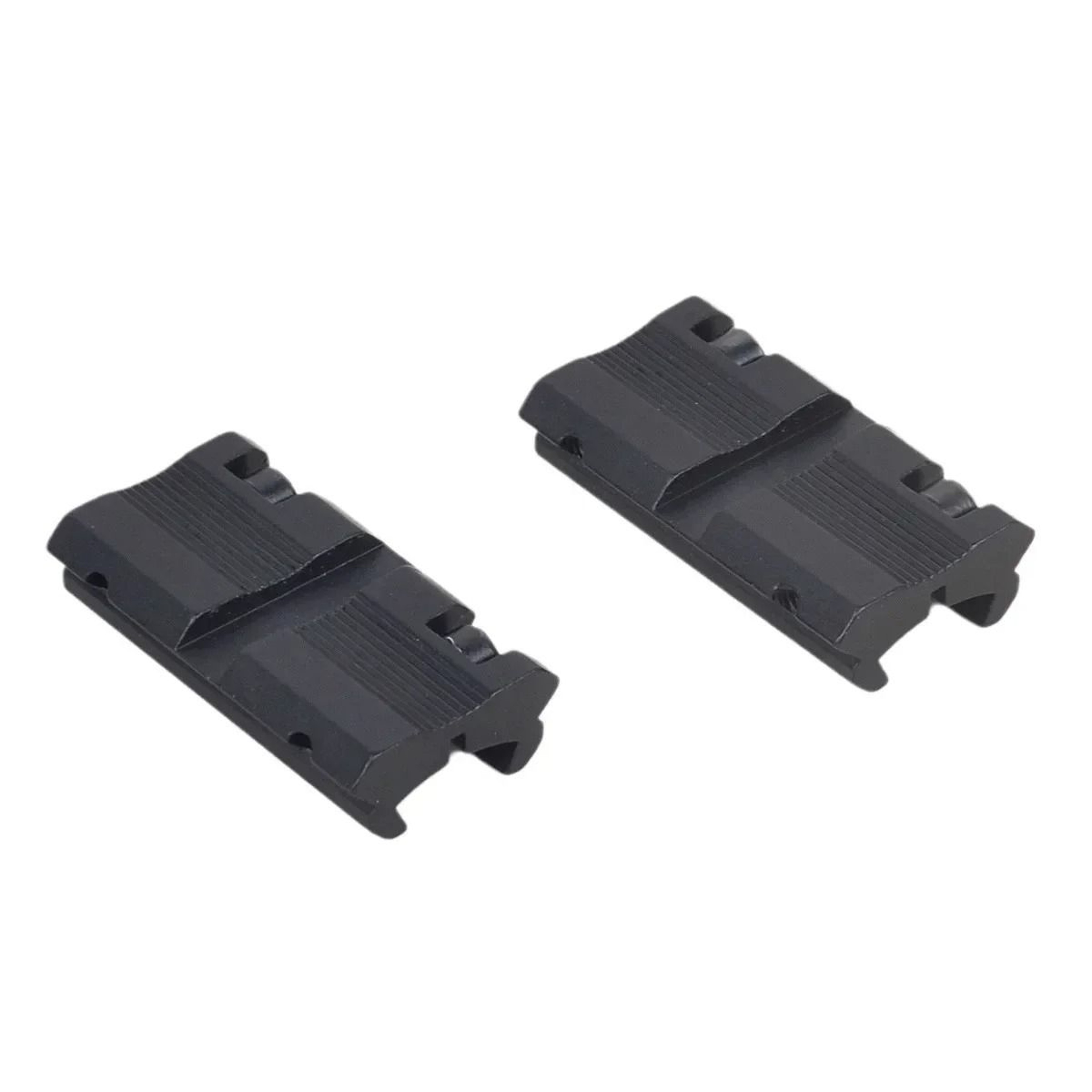 2 Pack Low Profile 11mm Dovetail To 20mm Picatinny Weaver Rail Adapter Mount 3