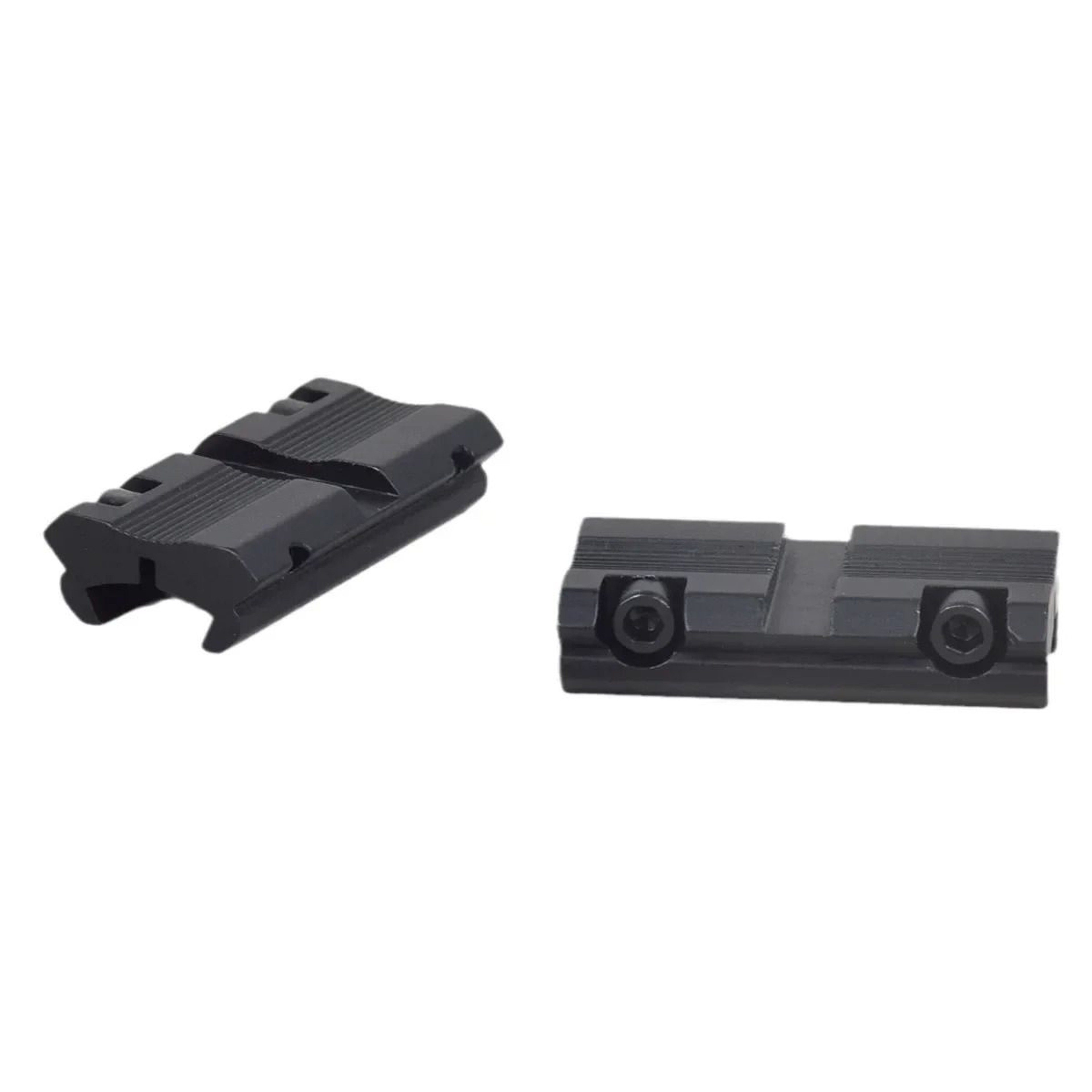 2 Pack Low Profile 11mm Dovetail To 20mm Picatinny Weaver Rail Adapter Mount 4