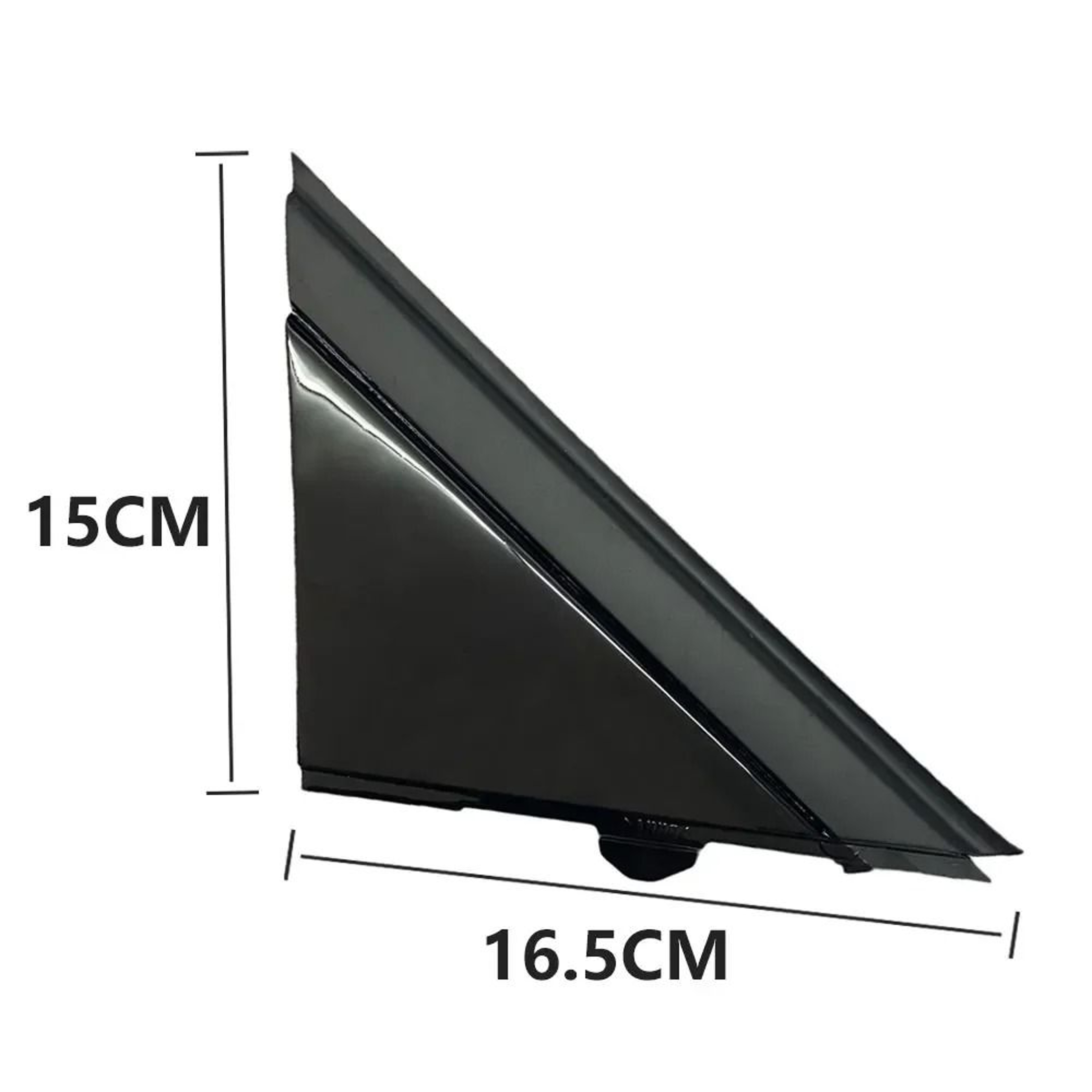 Matte Black Door Mirror Flag Cover Trim For Fiat 500 2012 To 2019 Left  Right 4