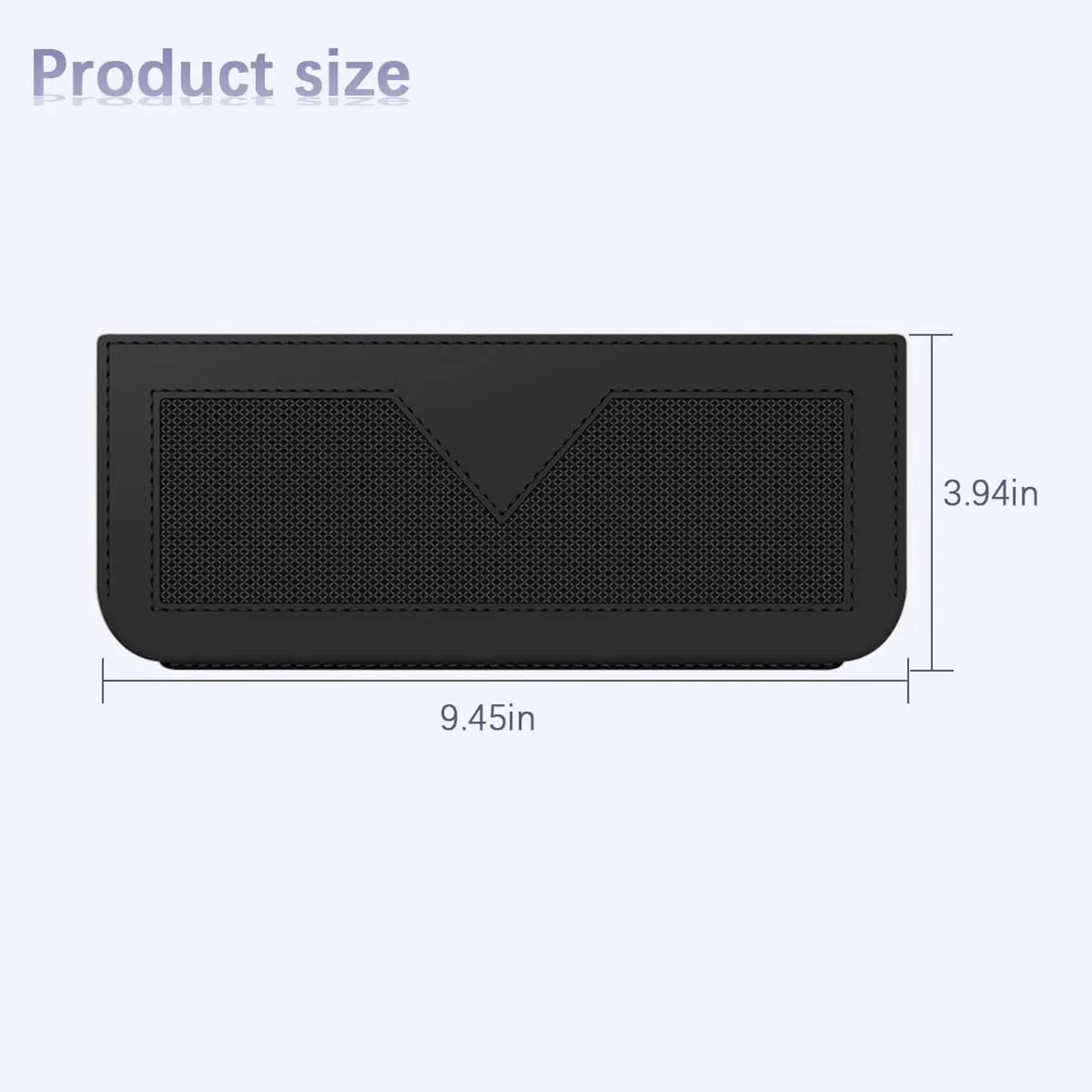 PU Leather Adhesive Car Storage Pocket Phone Holder Organizer 5