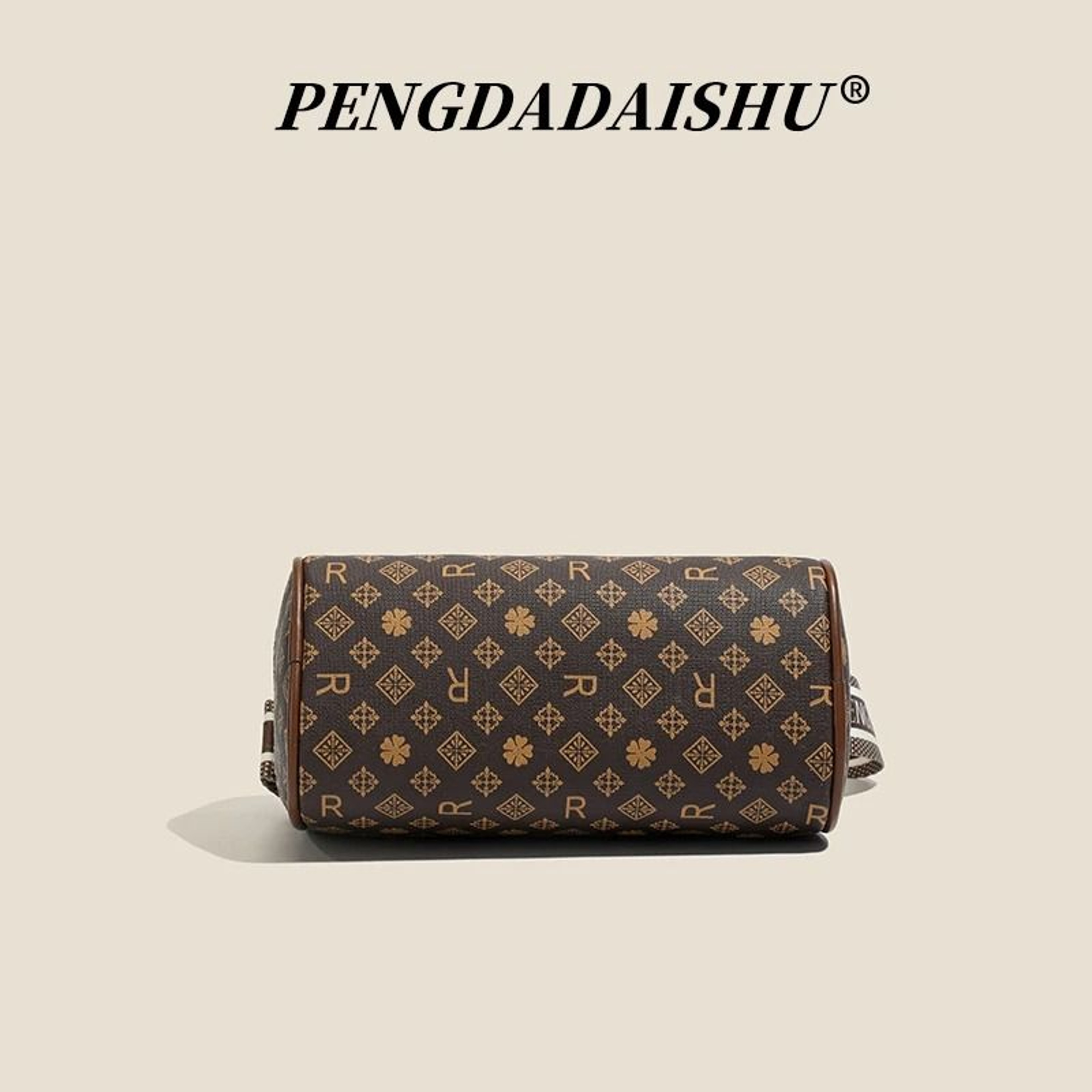 Retro Alphabet Print Pillow Shoulder Bag Womens Crossbody Purse 4