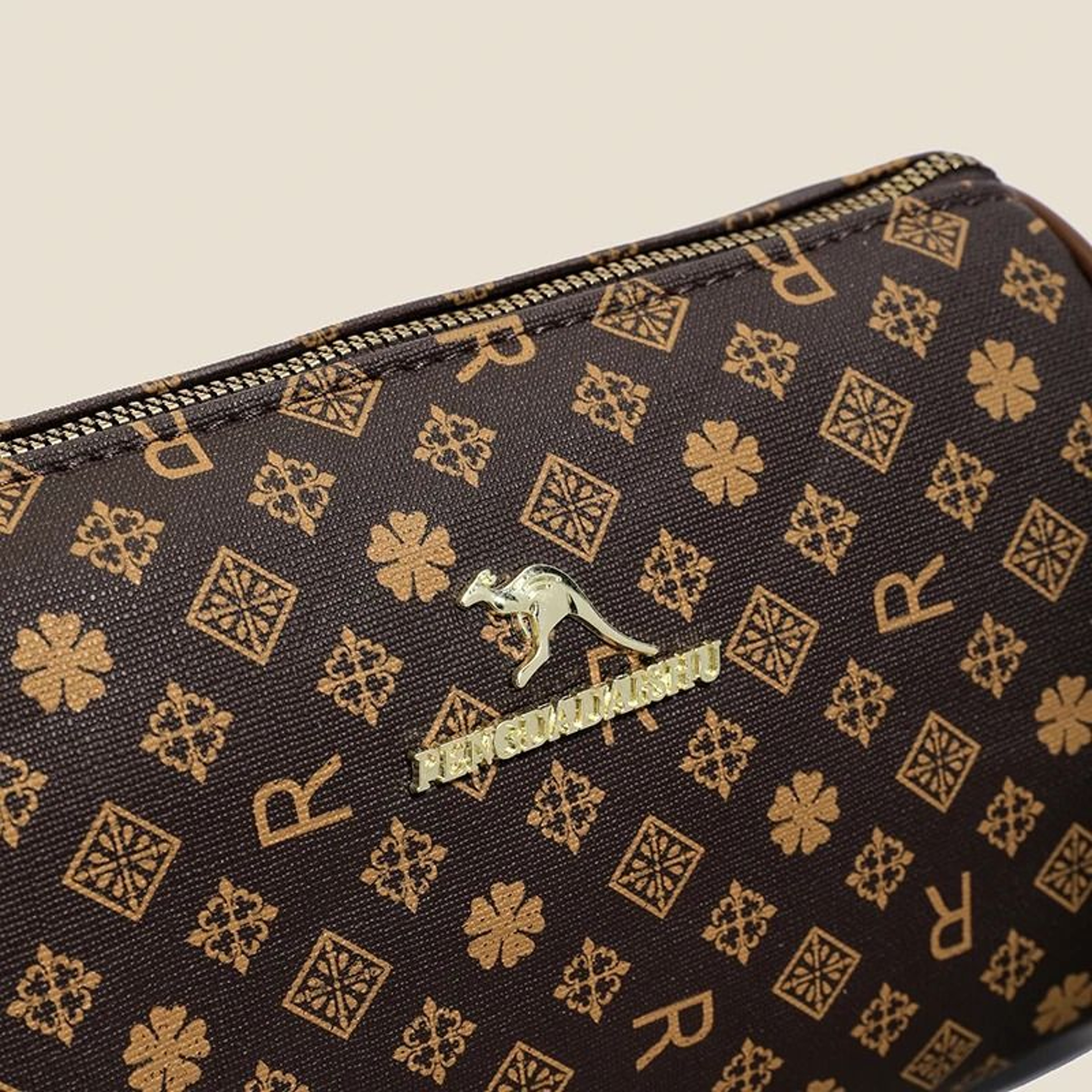 Retro Alphabet Print Pillow Shoulder Bag Womens Crossbody Purse 6