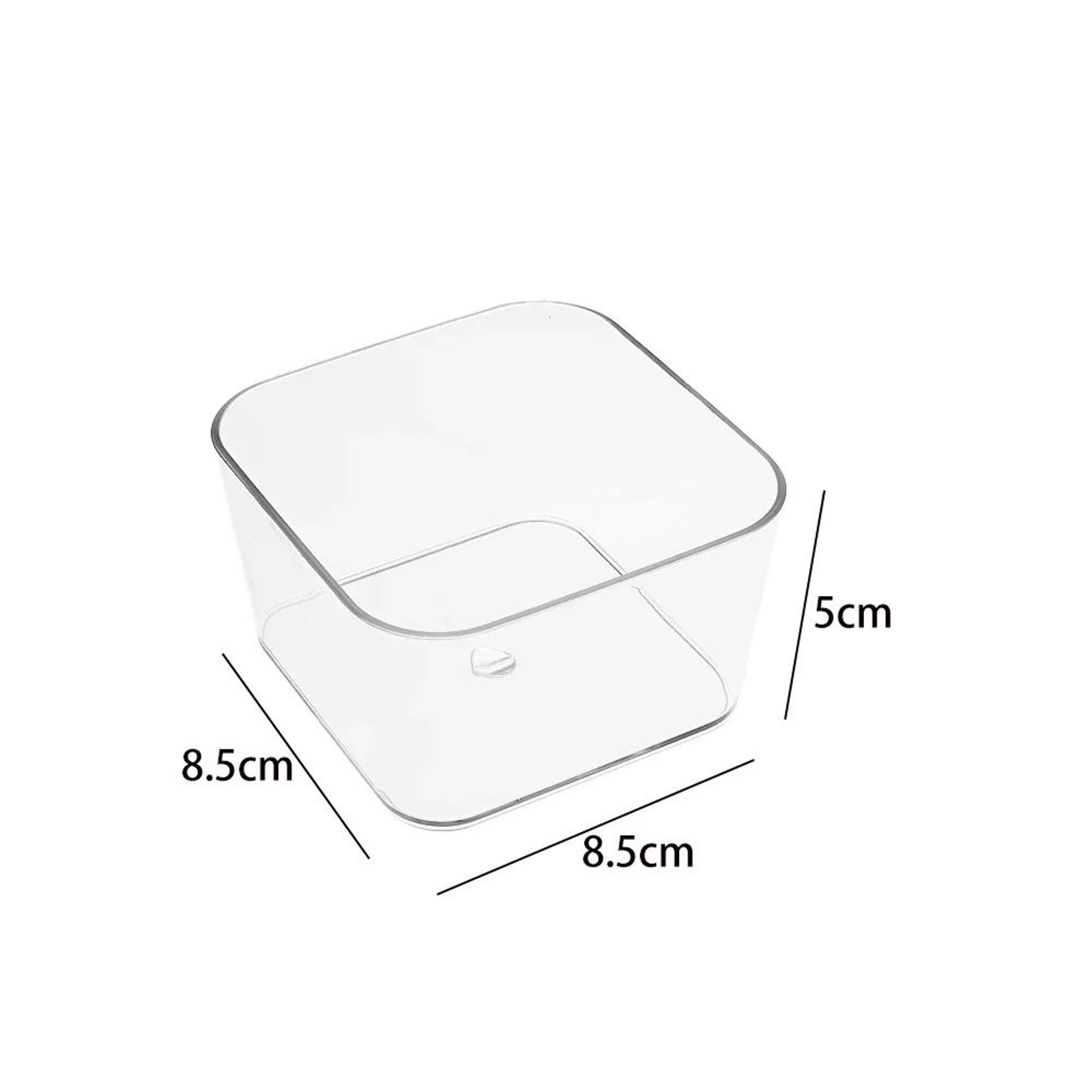 Clear Plastic Storage Box Large Capacity Desktop Organizer For Makeup Jewelry And Office Supplies 7