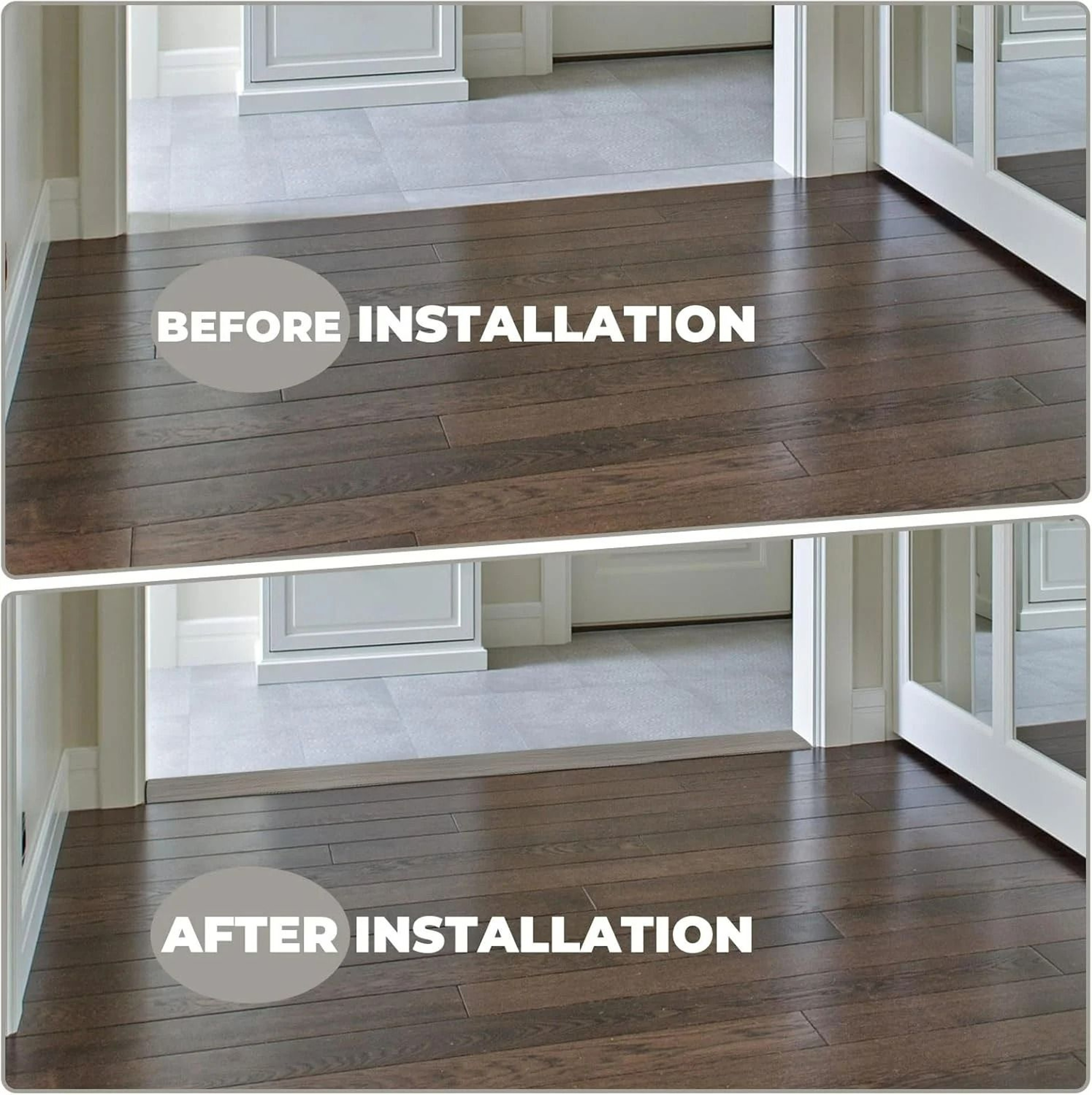 Soft Wood Look Floor Threshold Seam Cover 4