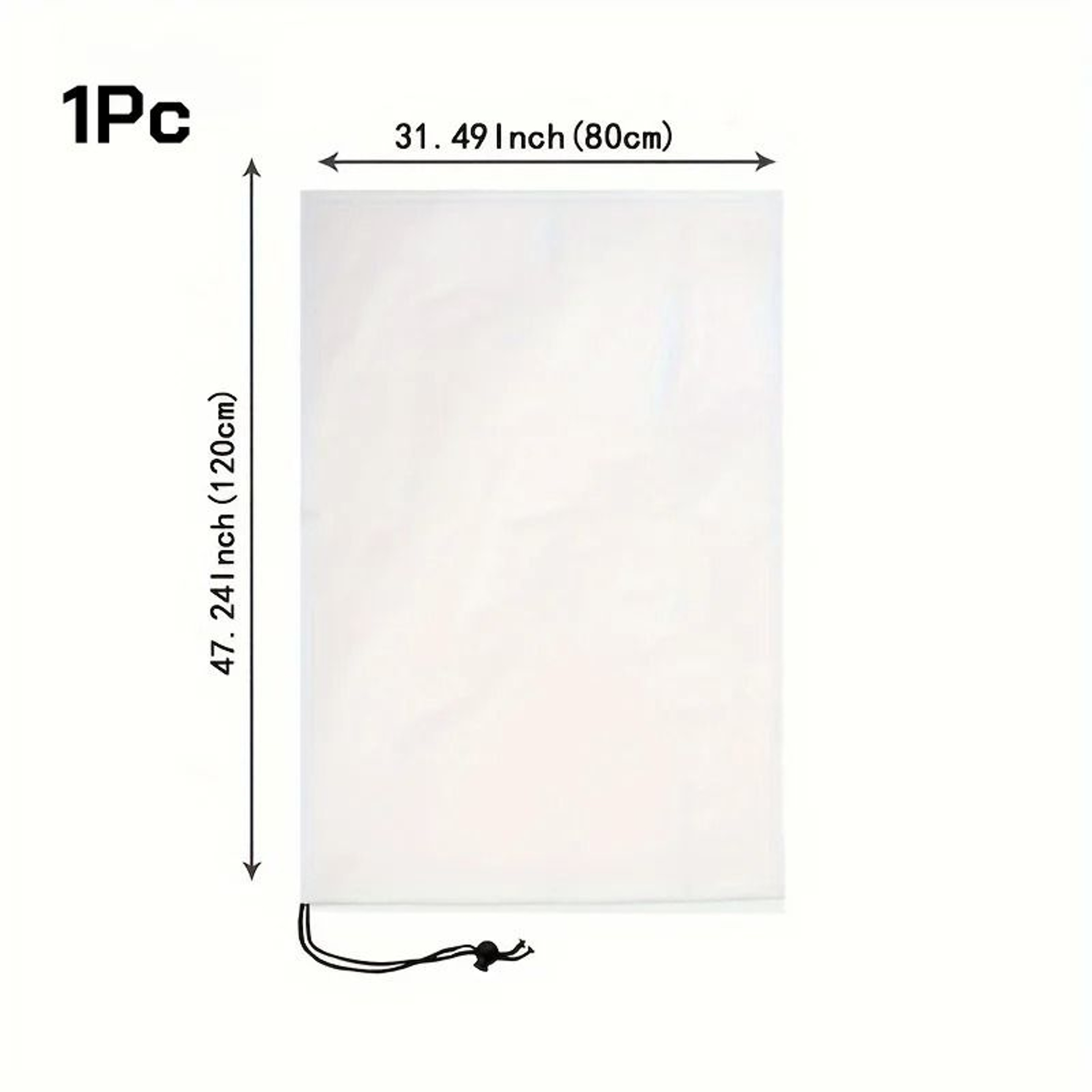 Large Frost Protection Plant Cover With Zipper And Drawstring 6