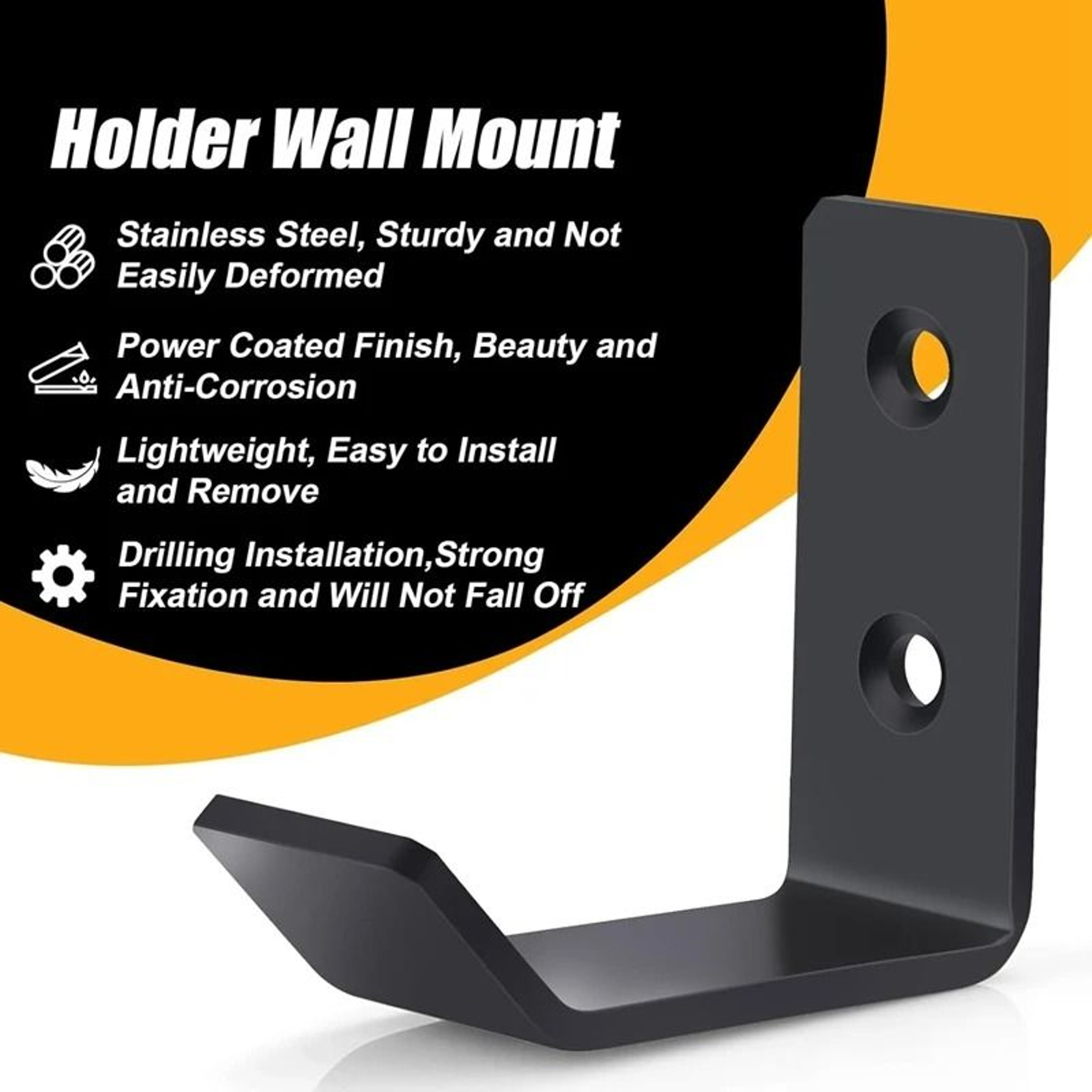 Heavy Duty Wall Mounted Utility Hooks 3