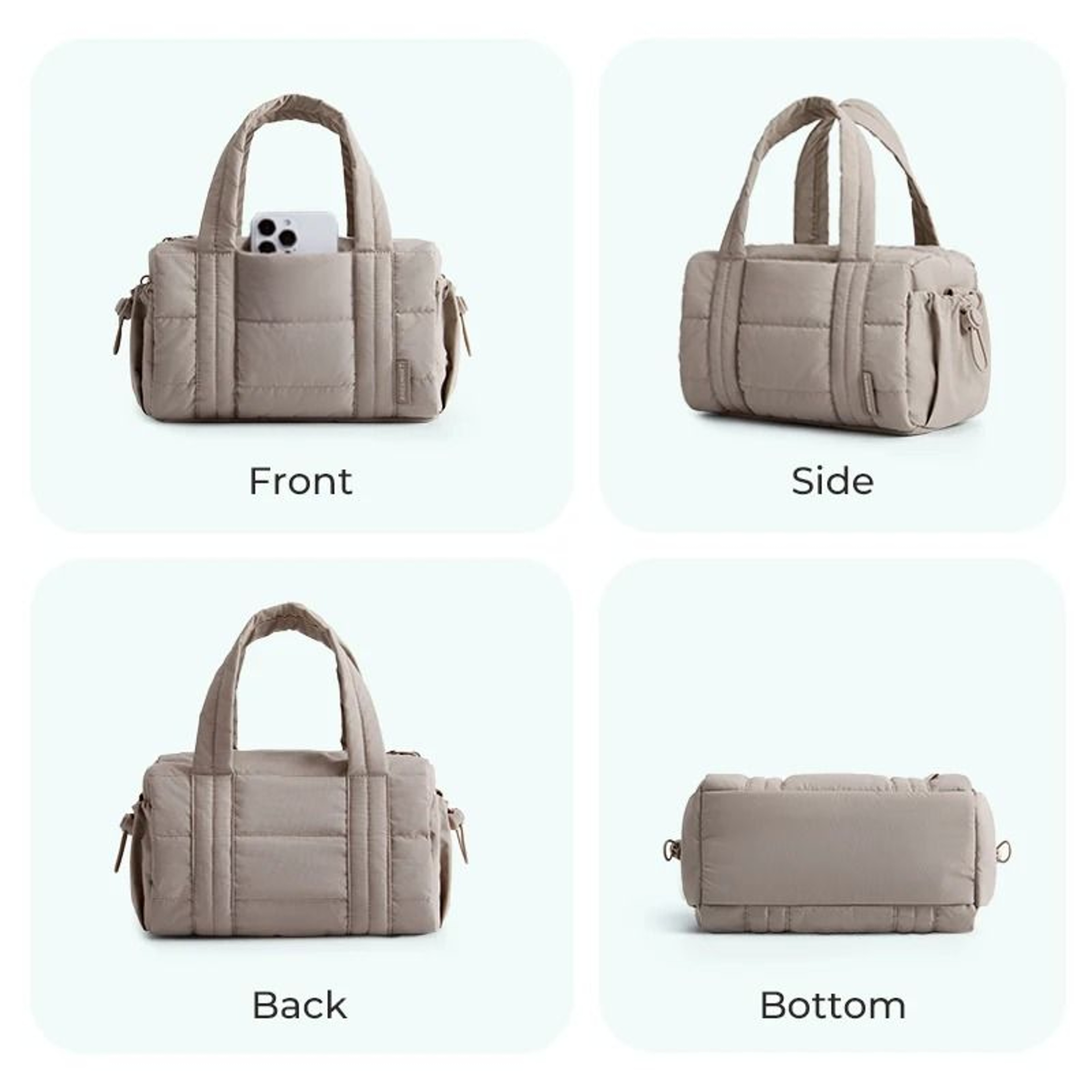 Versatile Large Capacity Hobo Crossbody Bag 3
