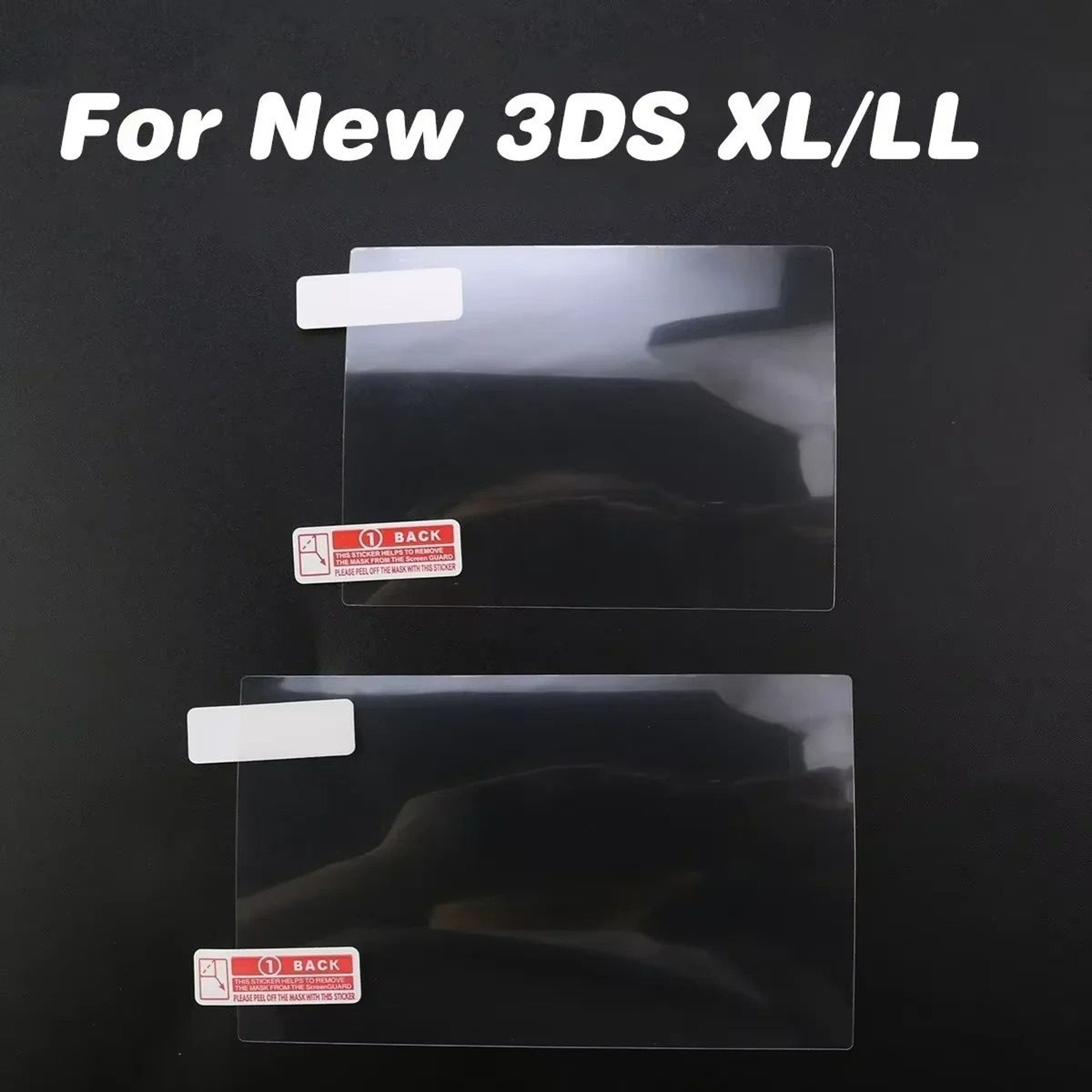 HD Clear PET Gaming Console Screen Protector 9