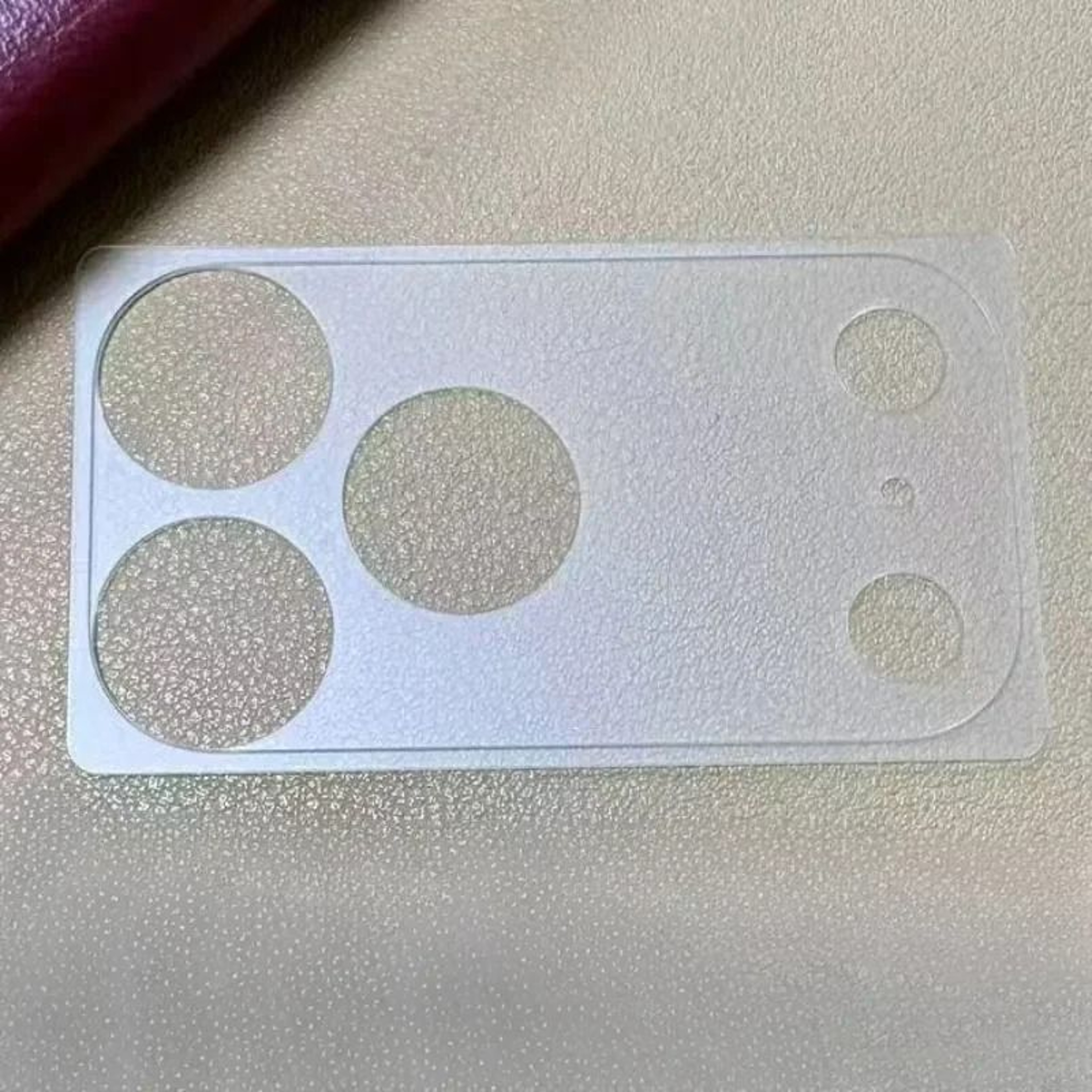 Three Piece Clear Camera Lens Covers For IPhone 17 7