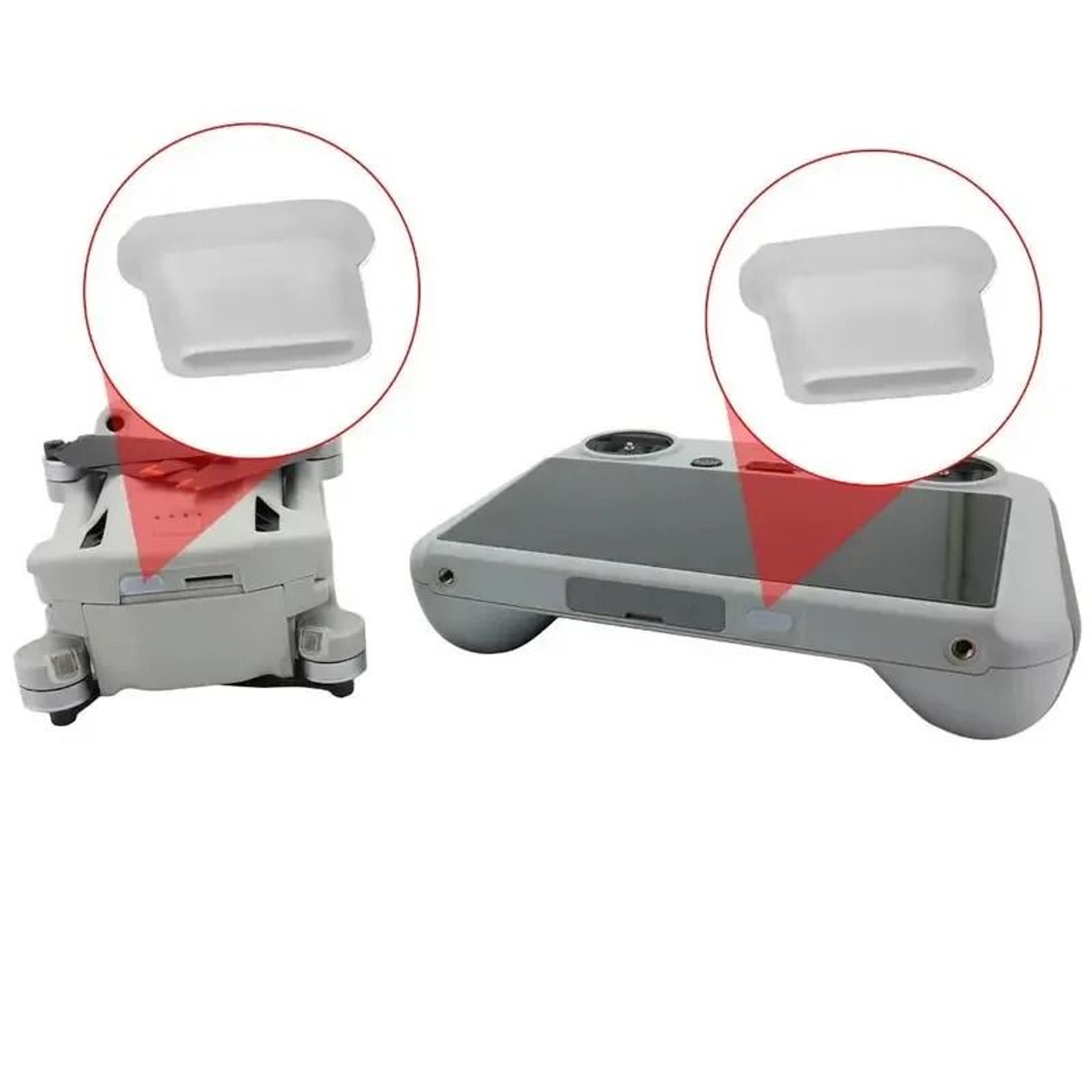 Silicone USB C Dust Cover For DJI RC Controller 3