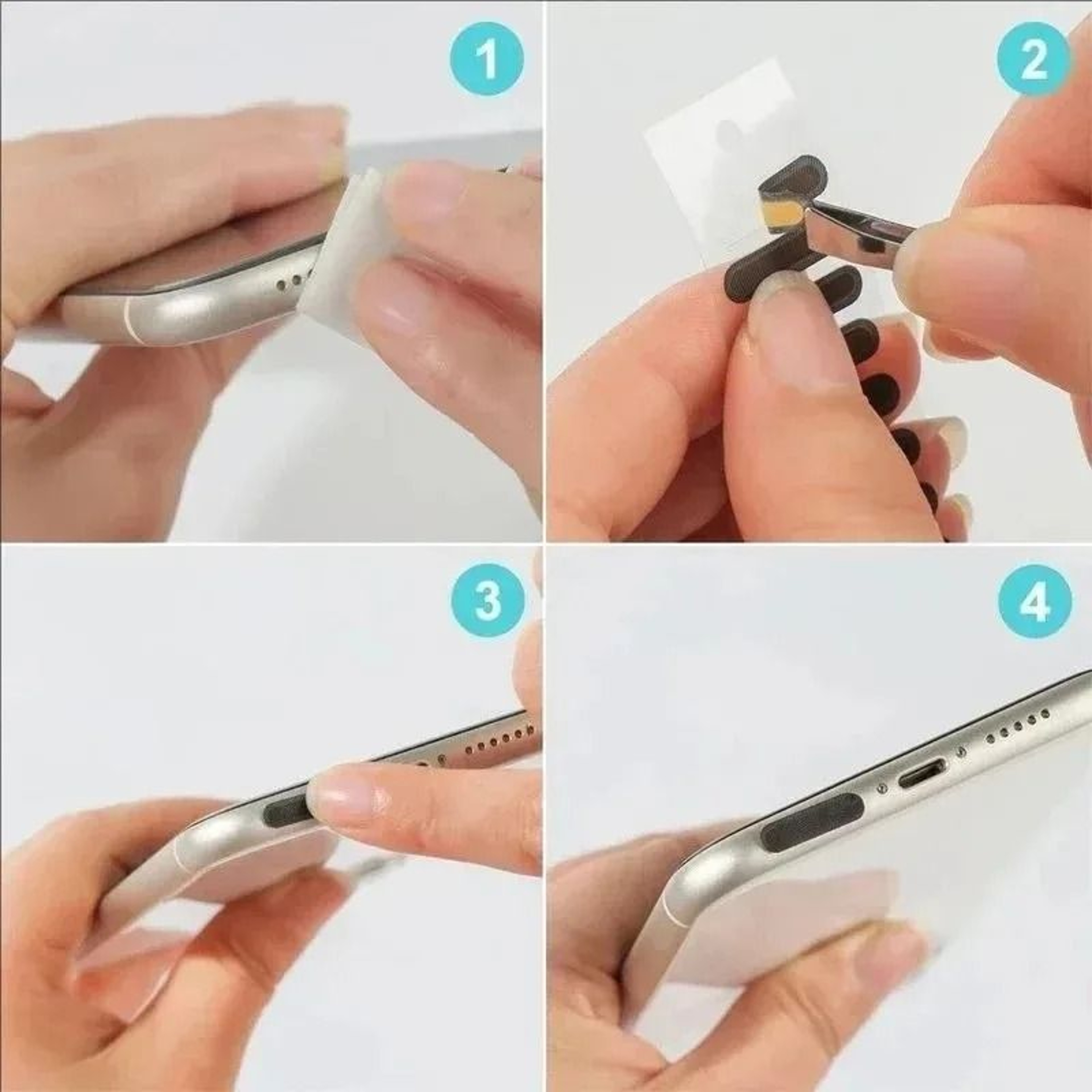 Universal Phone Speaker Dust Mesh Protectors 4