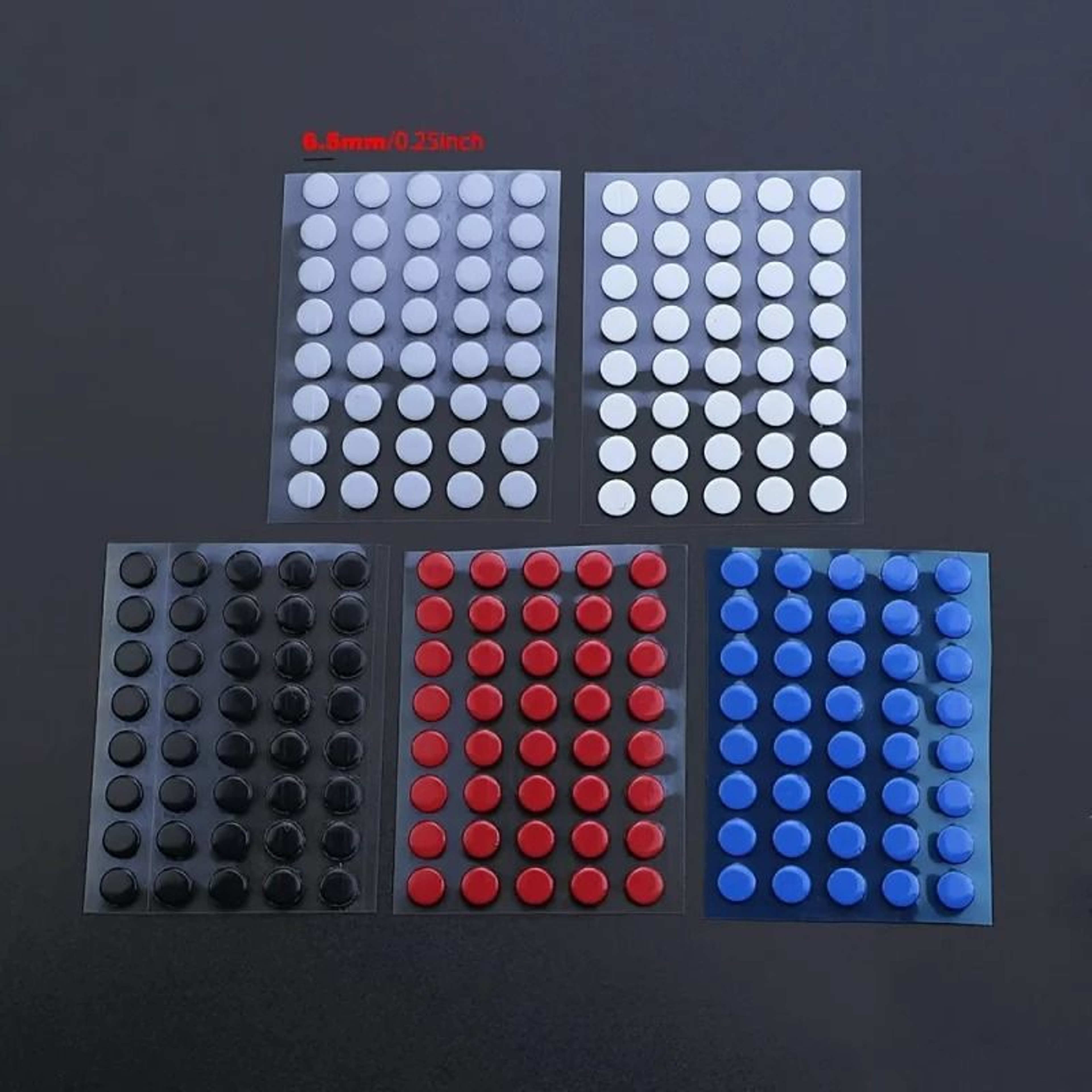 40 Piece Universal Dot Mouse Skate Set 2