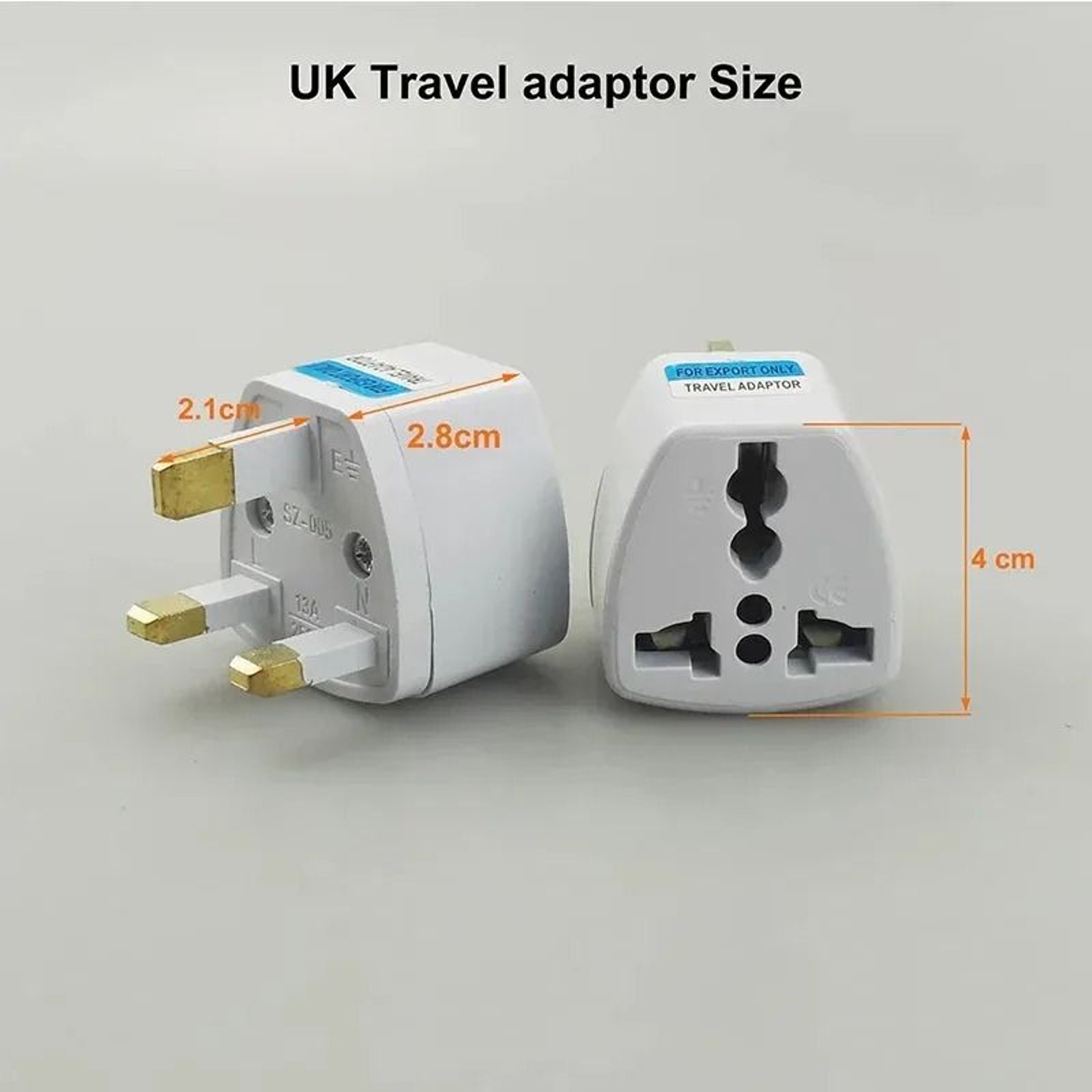 Universal Type G International Travel Plug Adapter 2