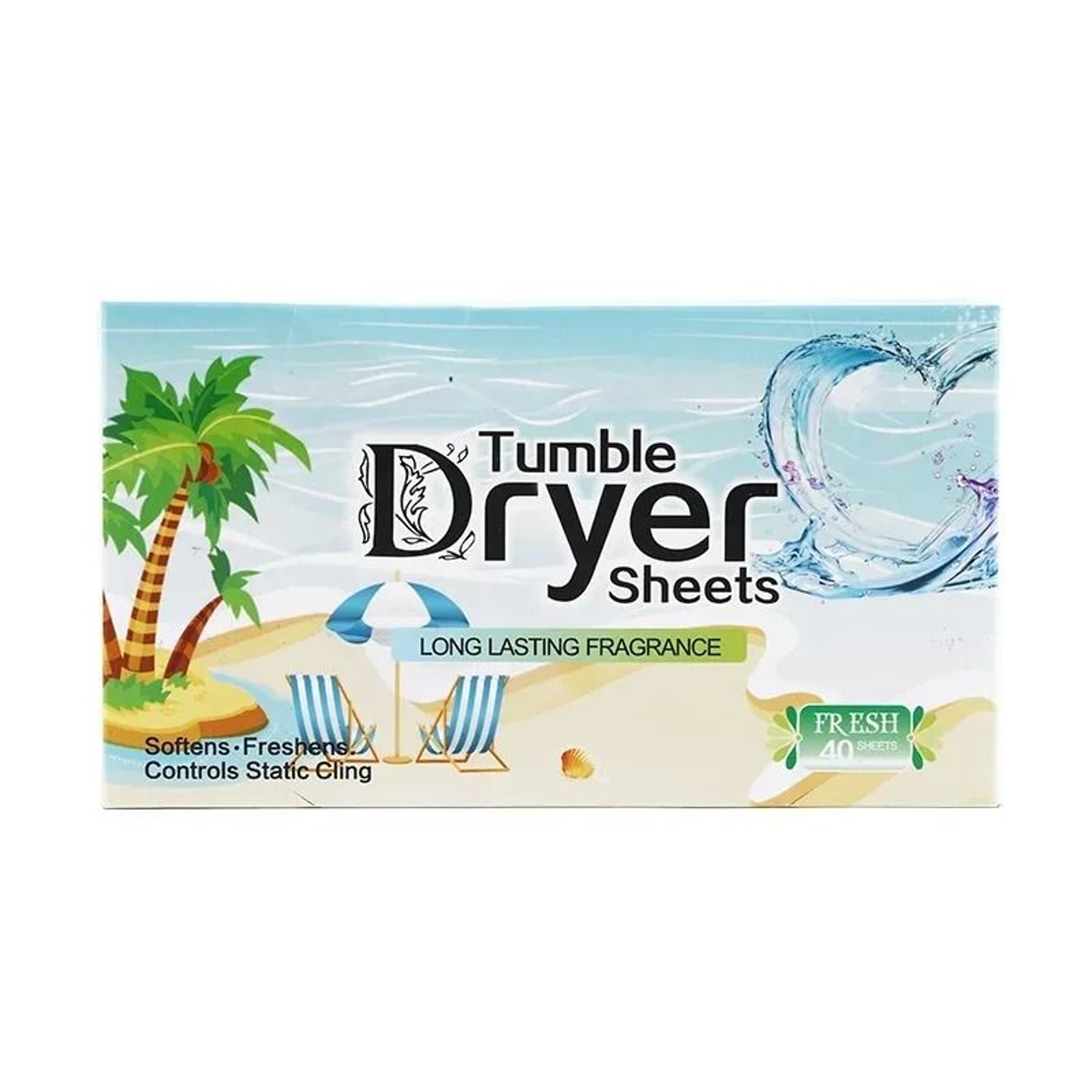 Plant Based Fresh Fragrance Dryer Sheets 10