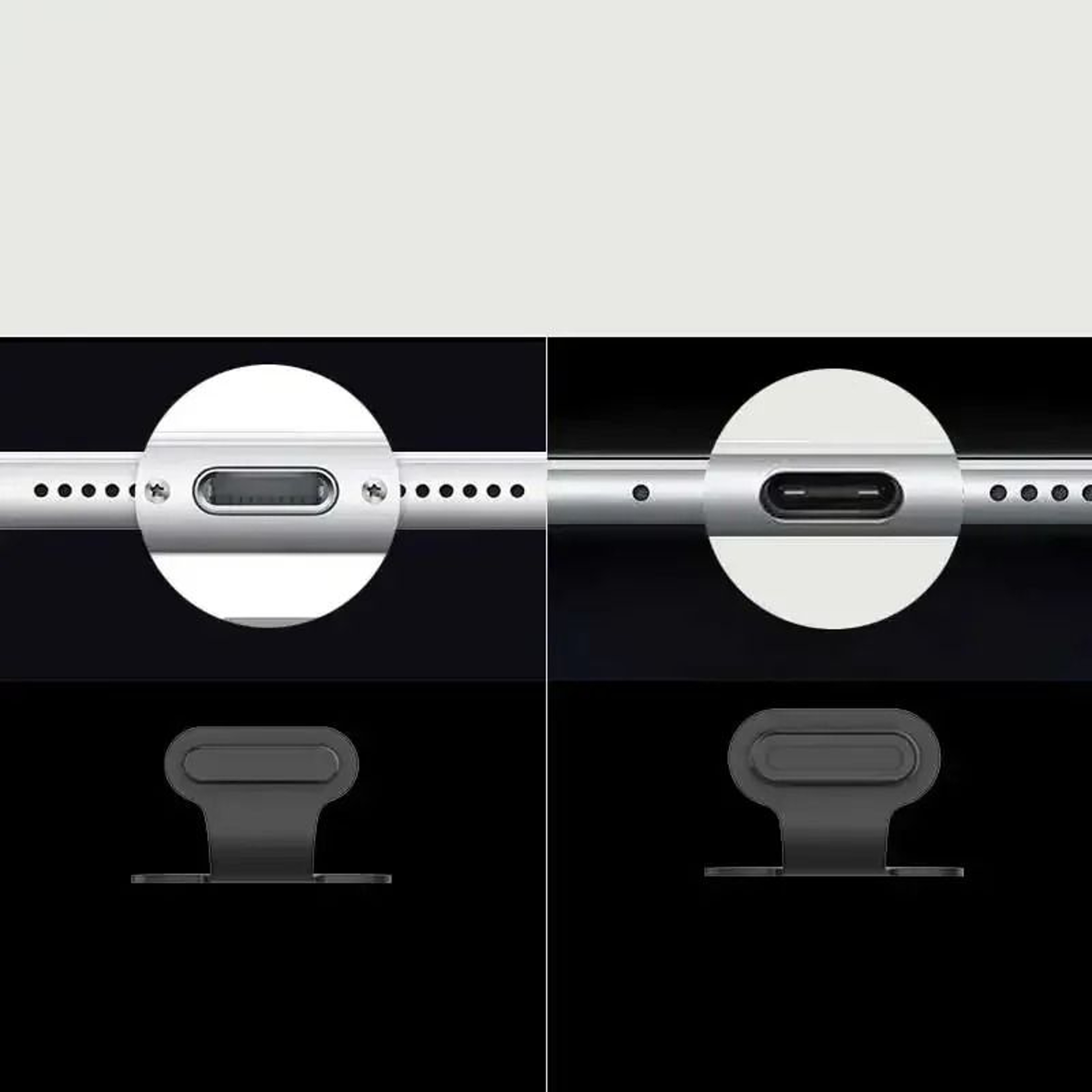 Anti Loss USB C Charging Port Dust Plug 2