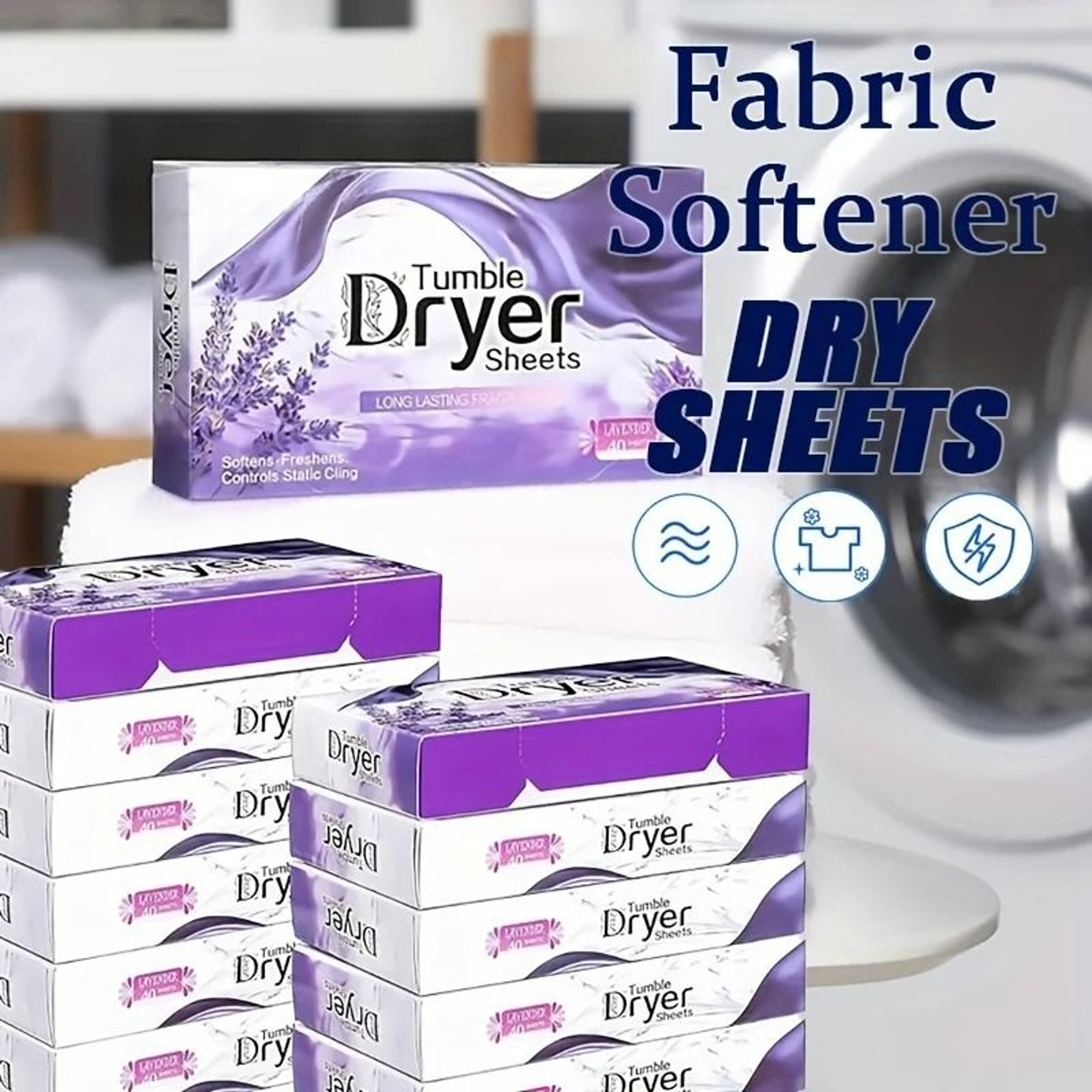 SoulLink Dryer Sheets For Softness And Static Control 0