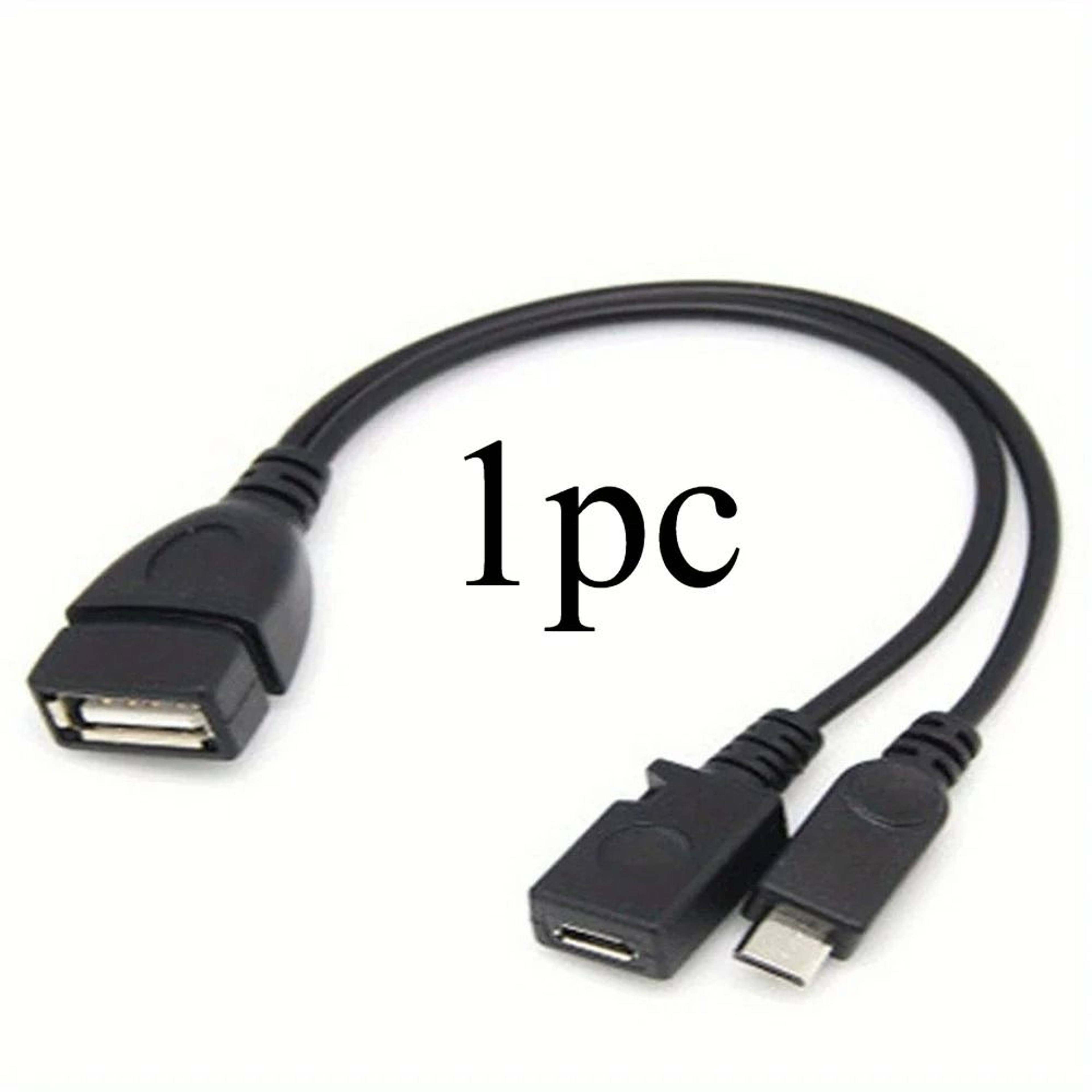 Powered Micro USB OTG Splitter Adapter 7