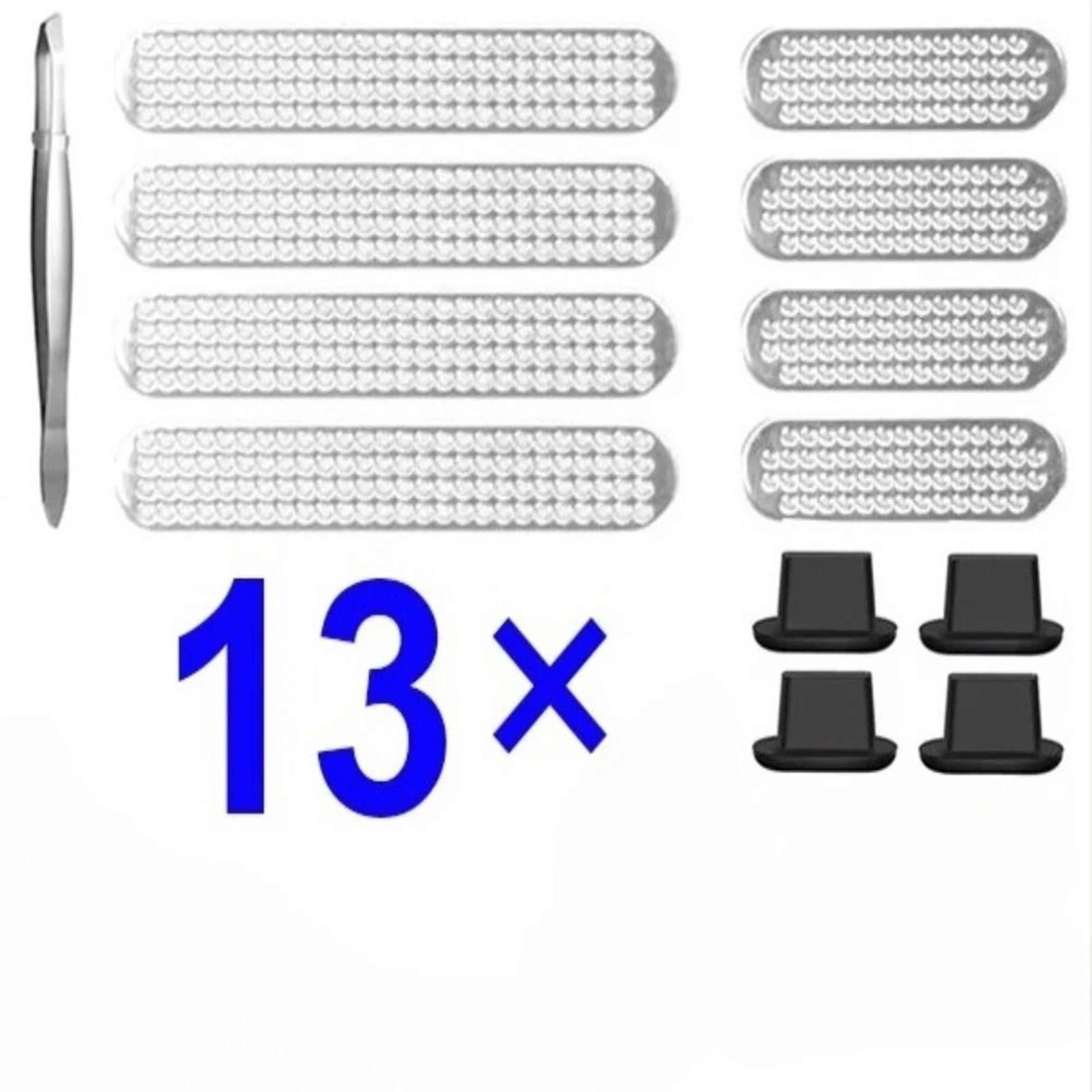 13 Piece Phone Speaker And Charging Port Dust Guard Kit 8