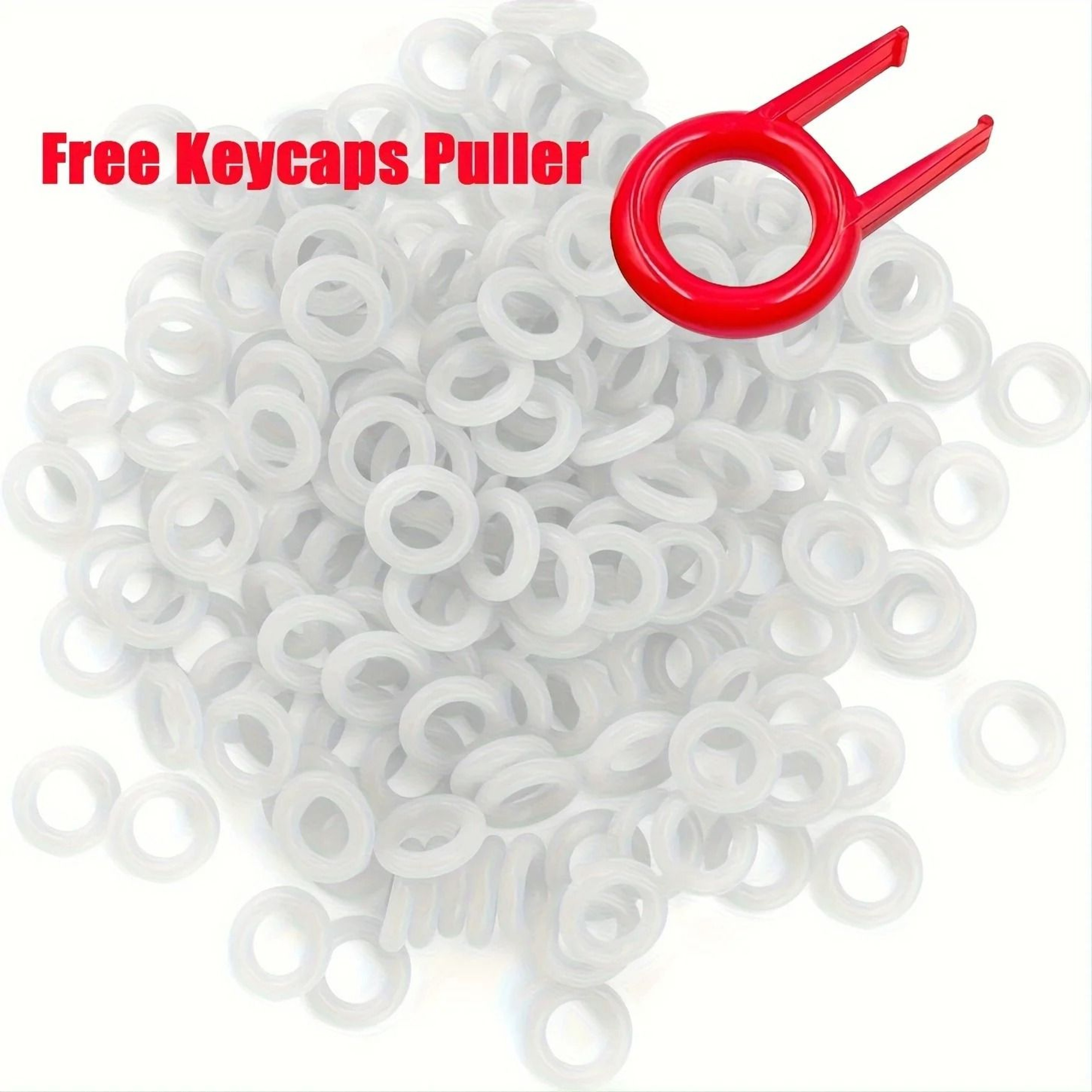 Clear Mechanical Keyboard Keycap Dampener Rings 8