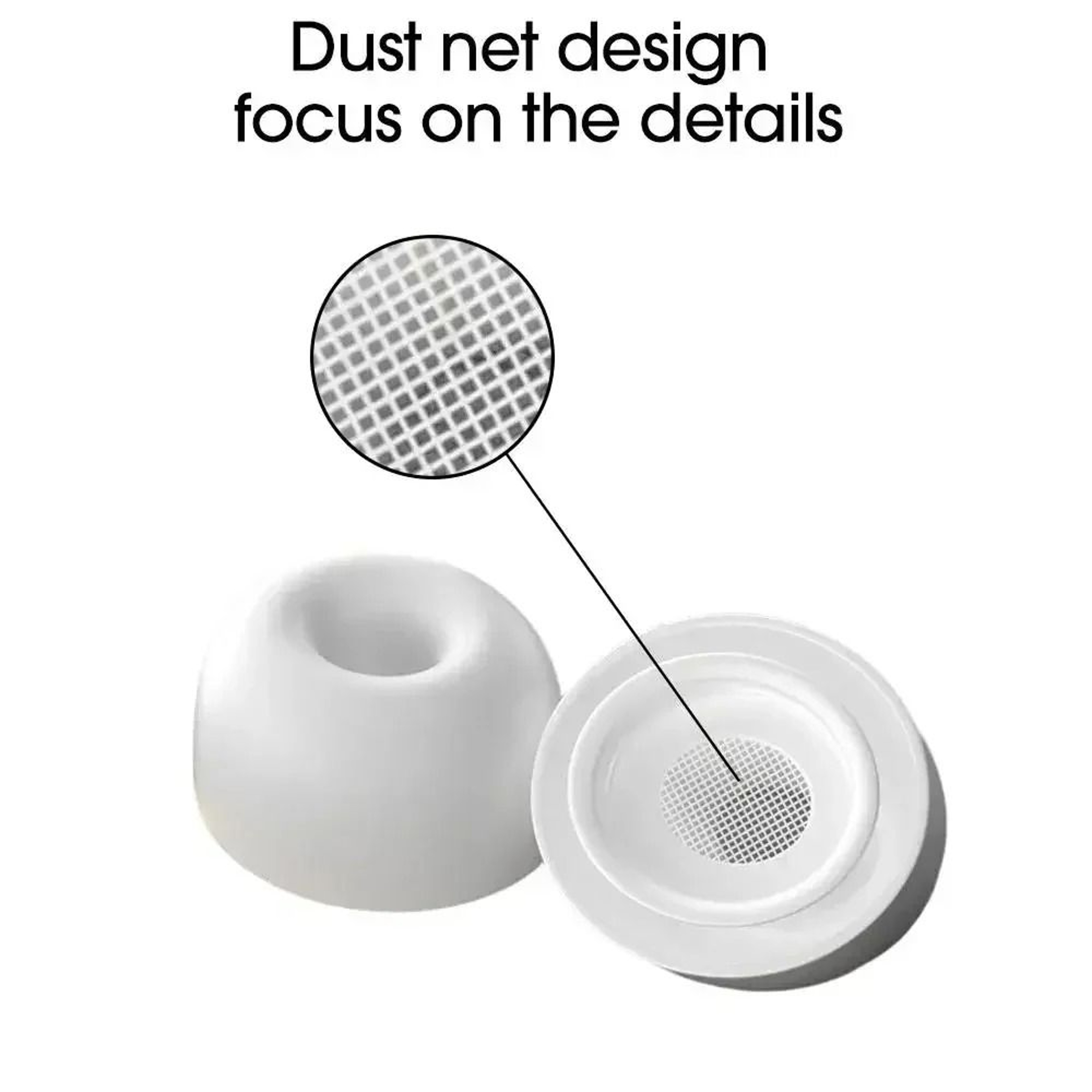 Soft Silicone Replacement Ear Tips For AirPods Pro 4