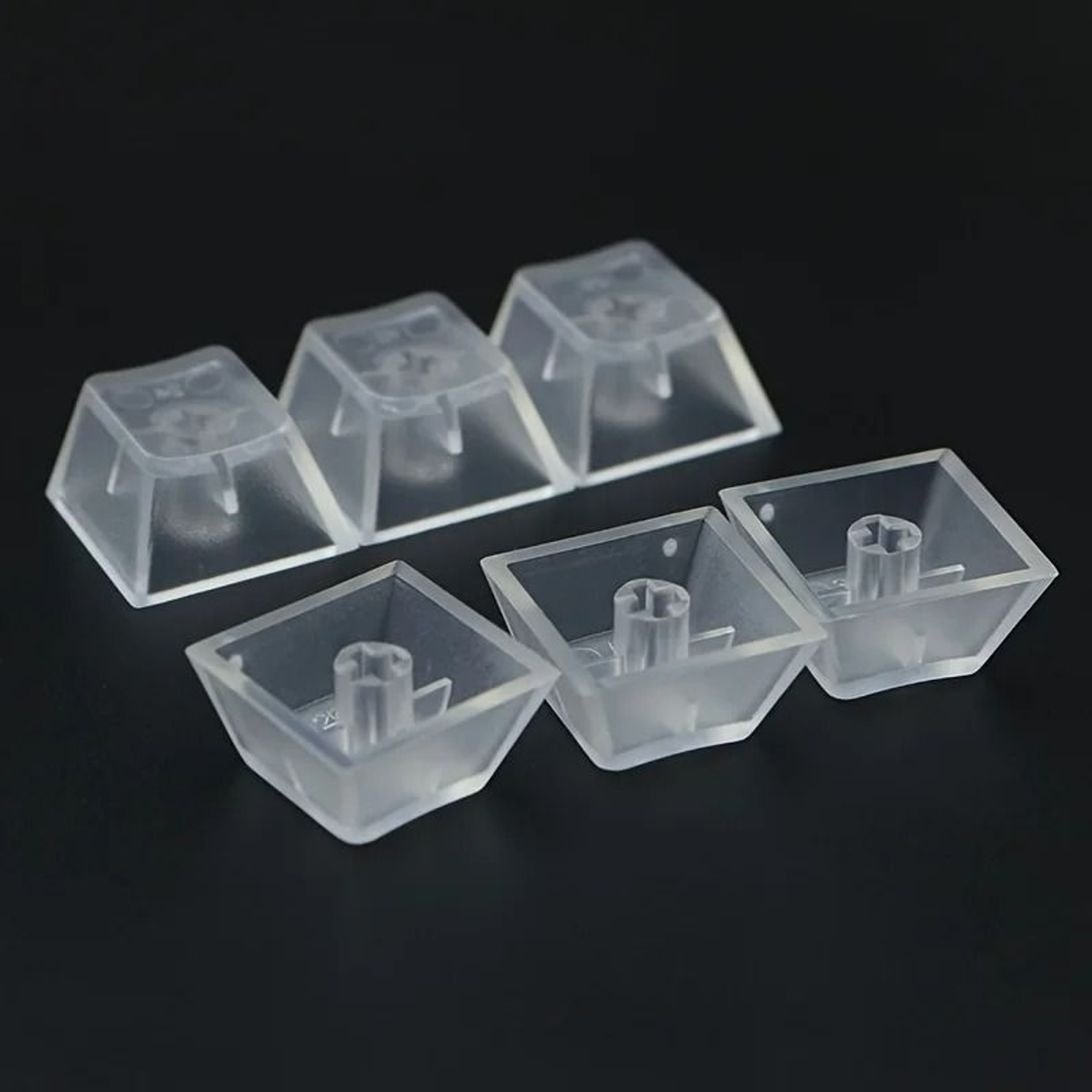 Frosted Transparent R4 Backlit Keycap Set 5