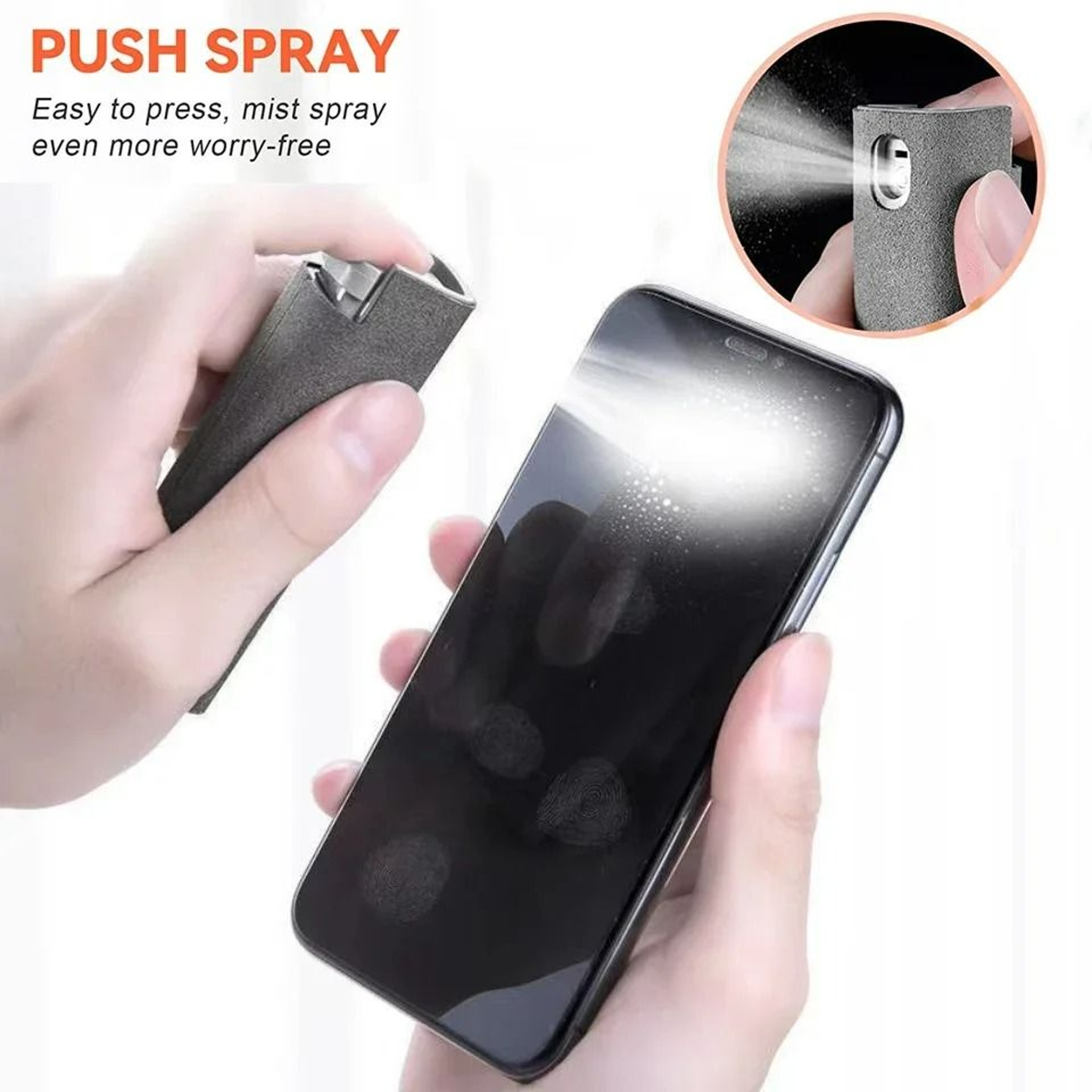 ClearSwipe Screen Cleaner Spray And Microfiber Wipe 1