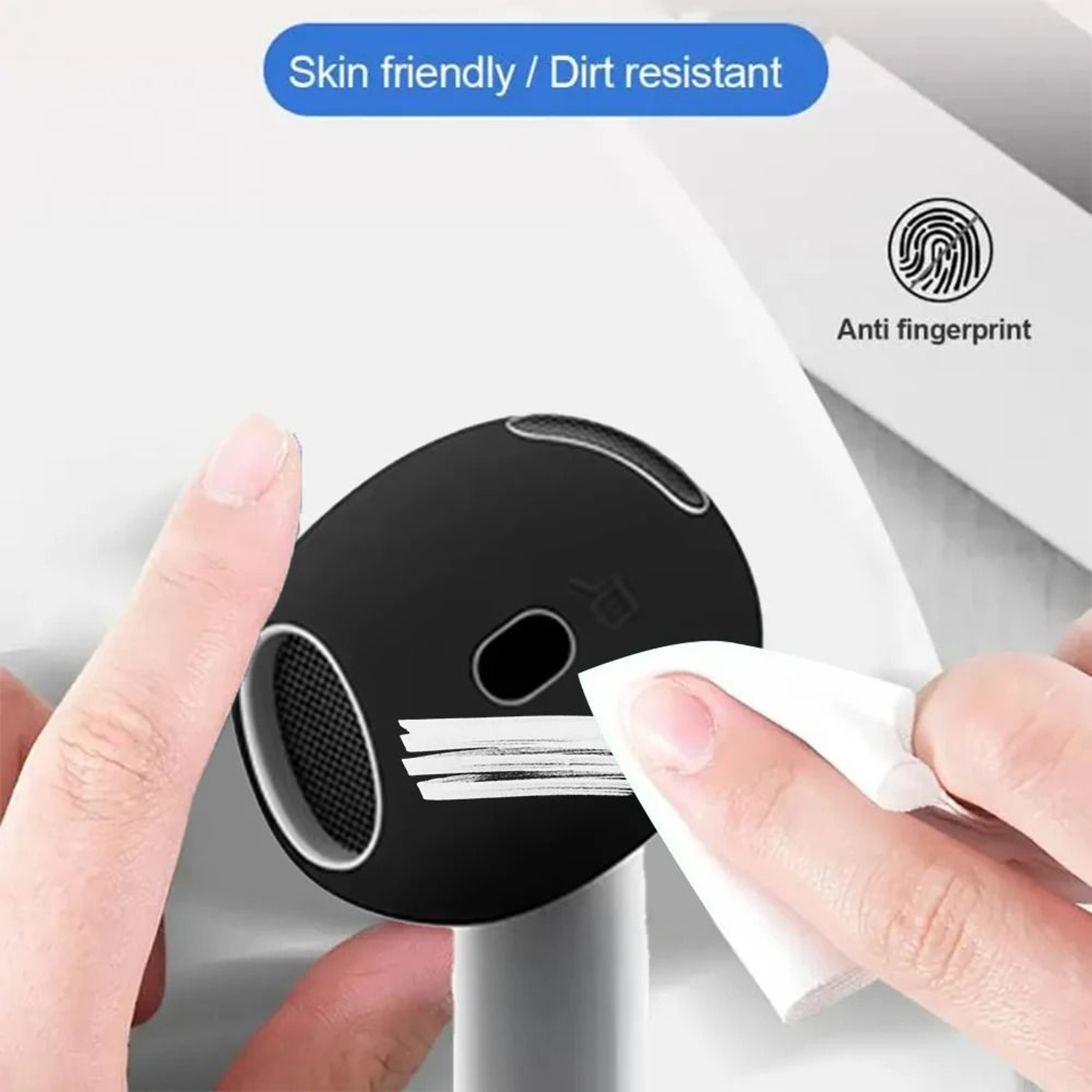 GripFit AirPods 4 Silicone Earbud Covers 5