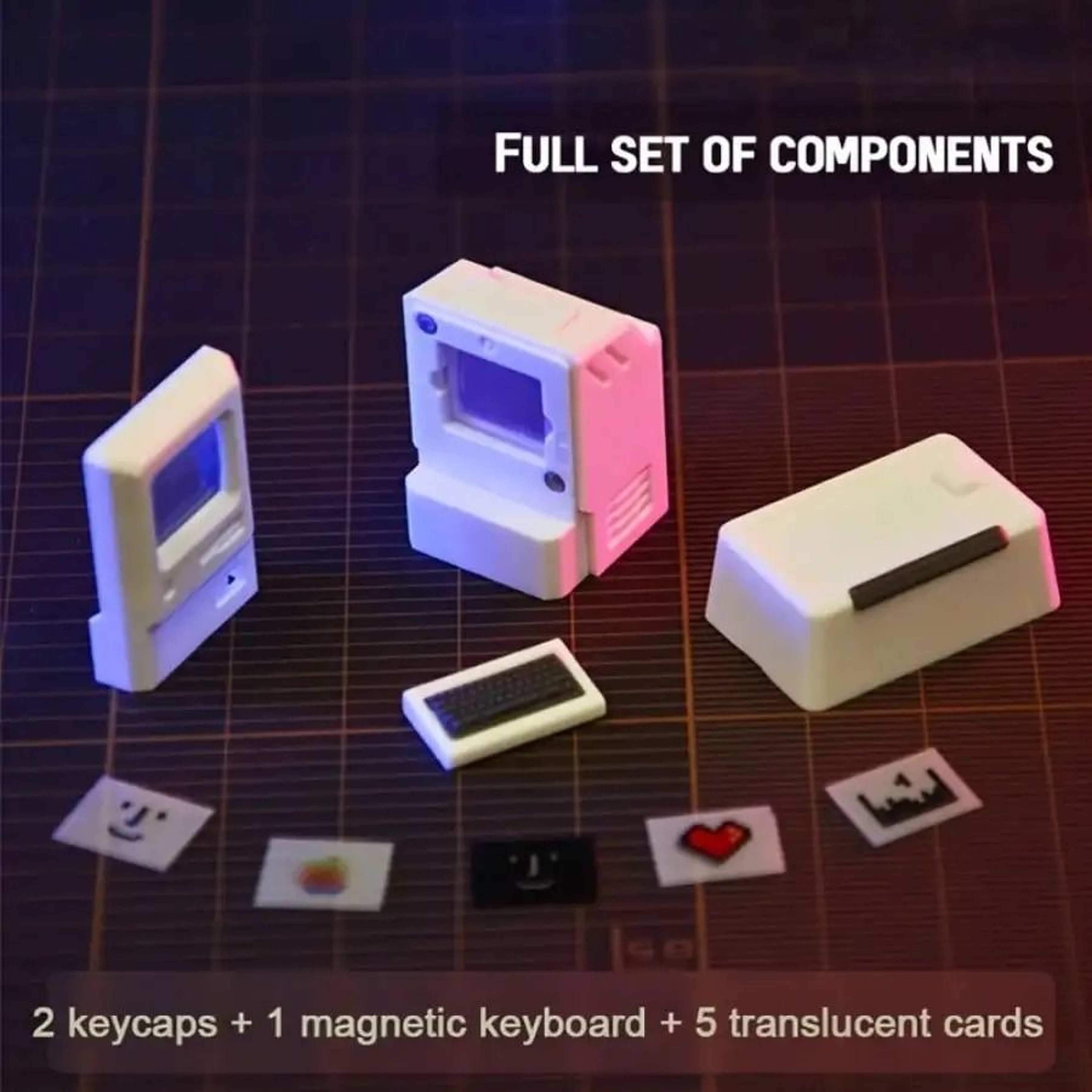 RetroMac Glowing Mini Computer Keycap 5