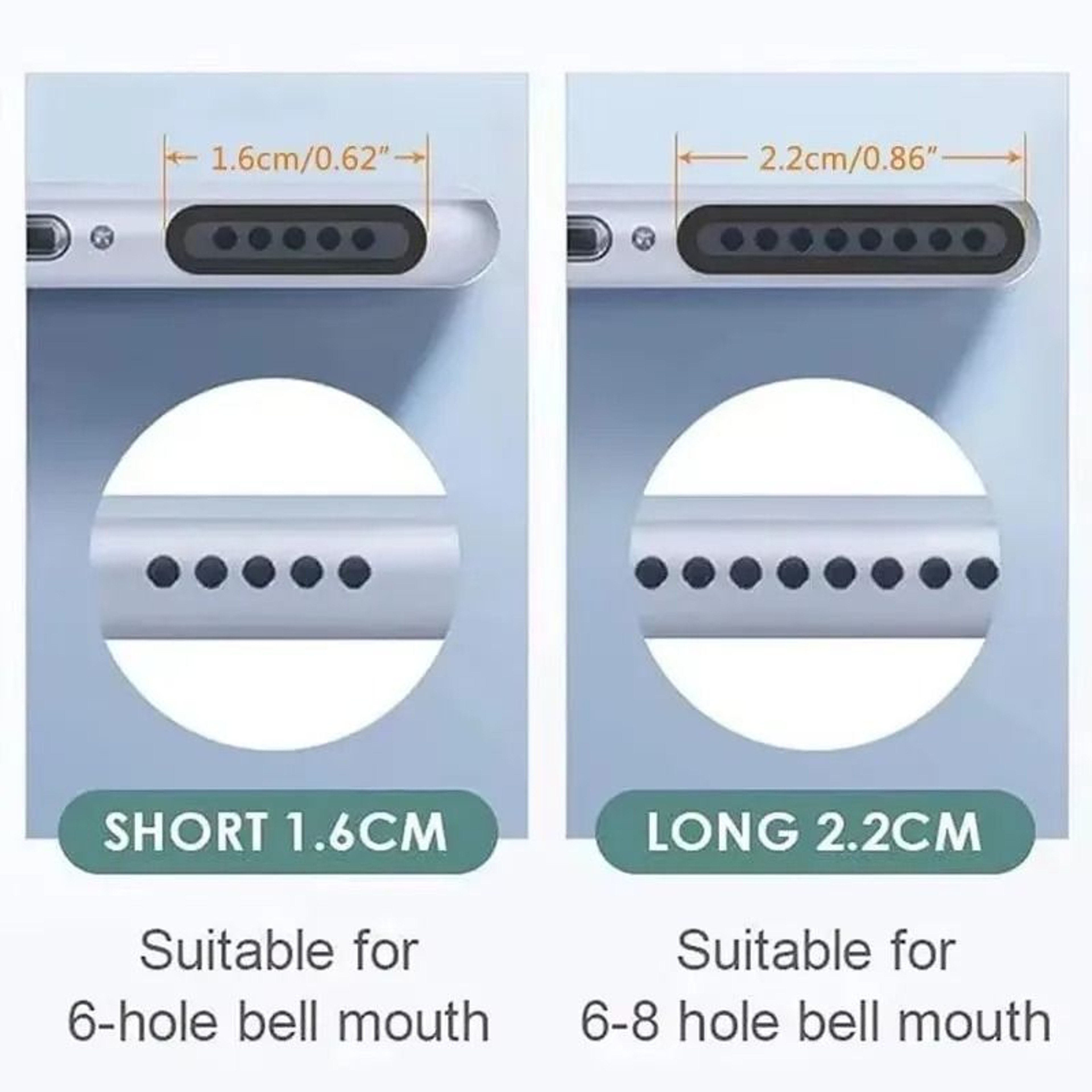ClearSound Phone Speaker Dustproof Mesh Stickers 5