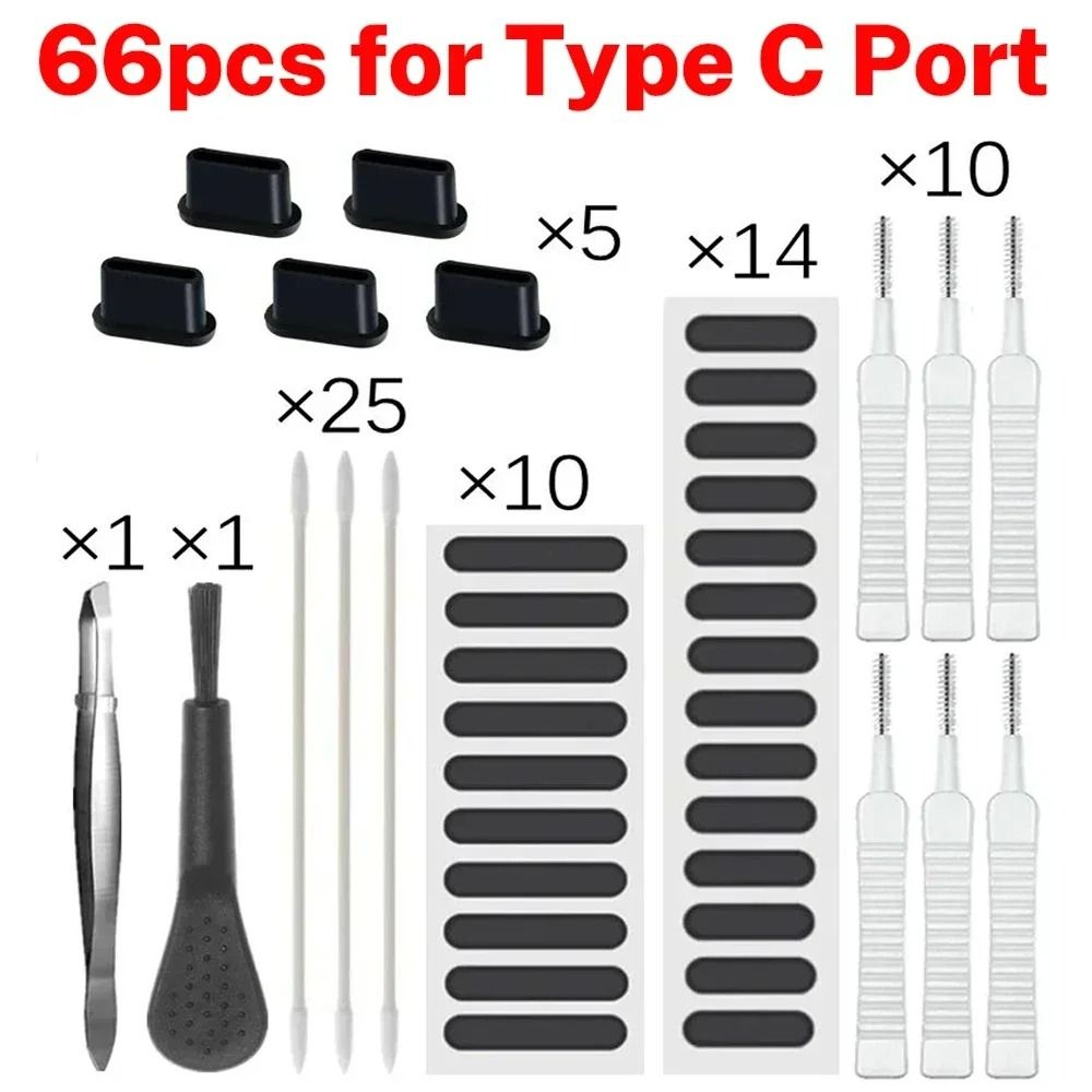 66 Piece Phone Port Care Set 7