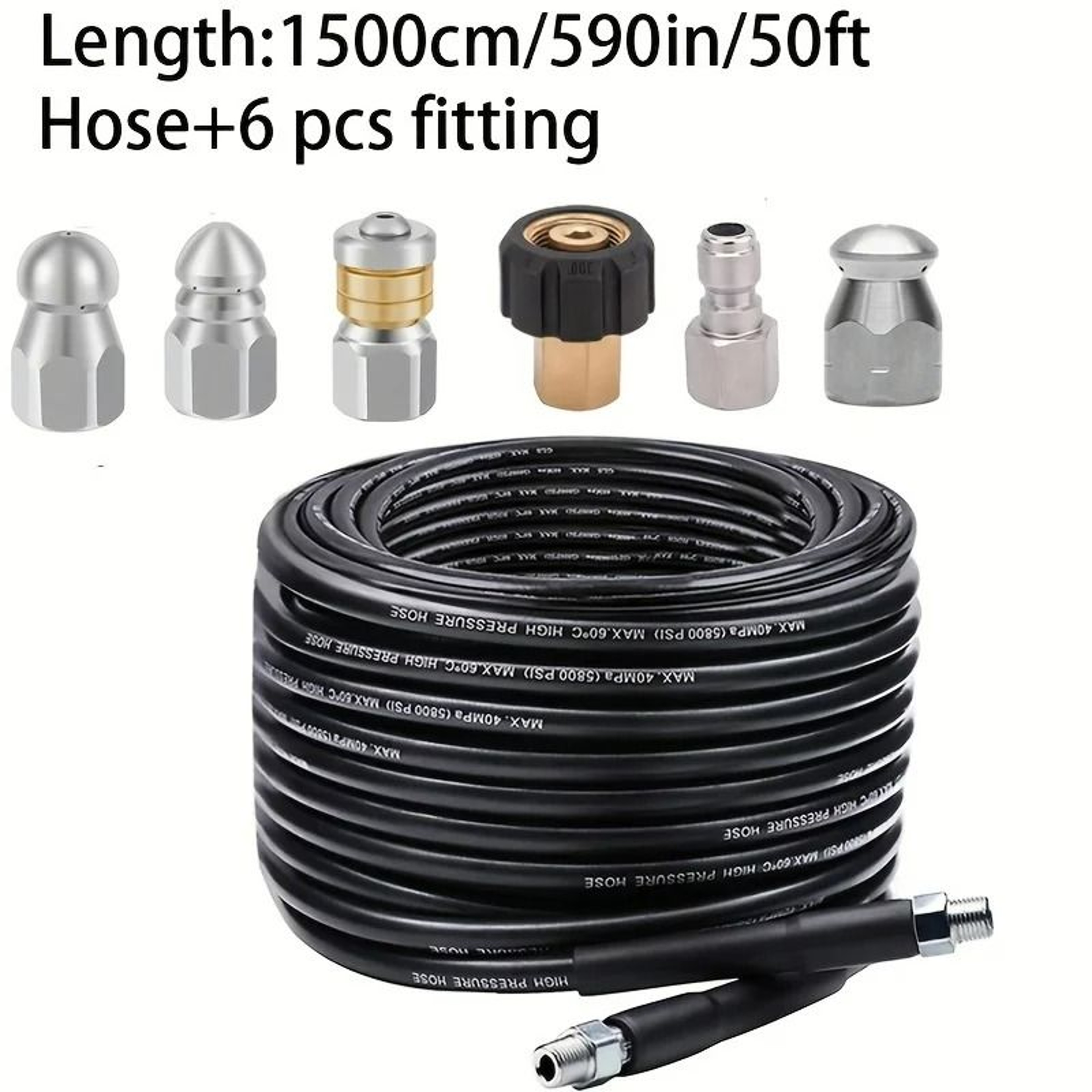 High Pressure Sewer Jetter Kit 7