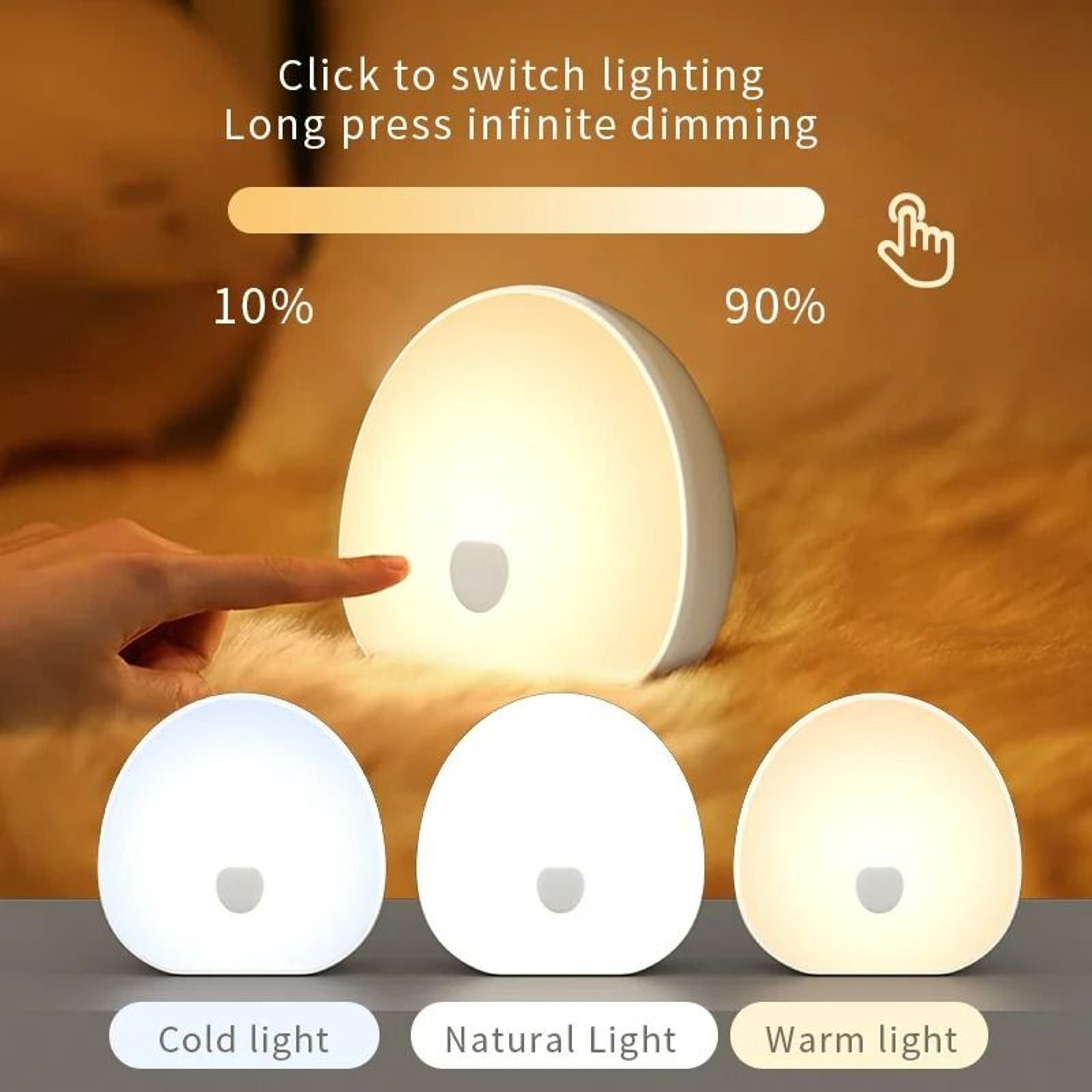 Rechargeable White Noise Night Light 1