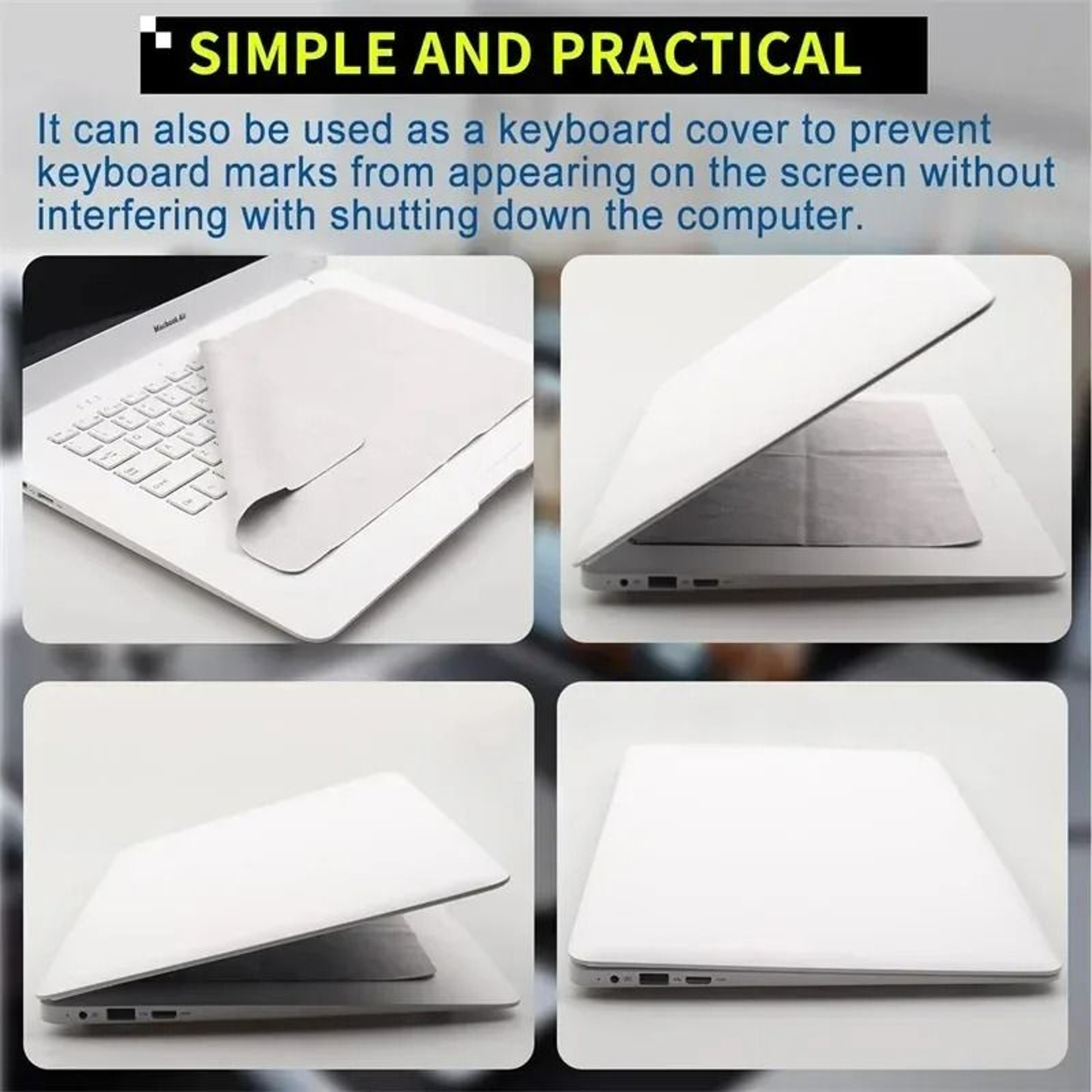MacBook Microfiber Screen And Keyboard Protector Cloth 3