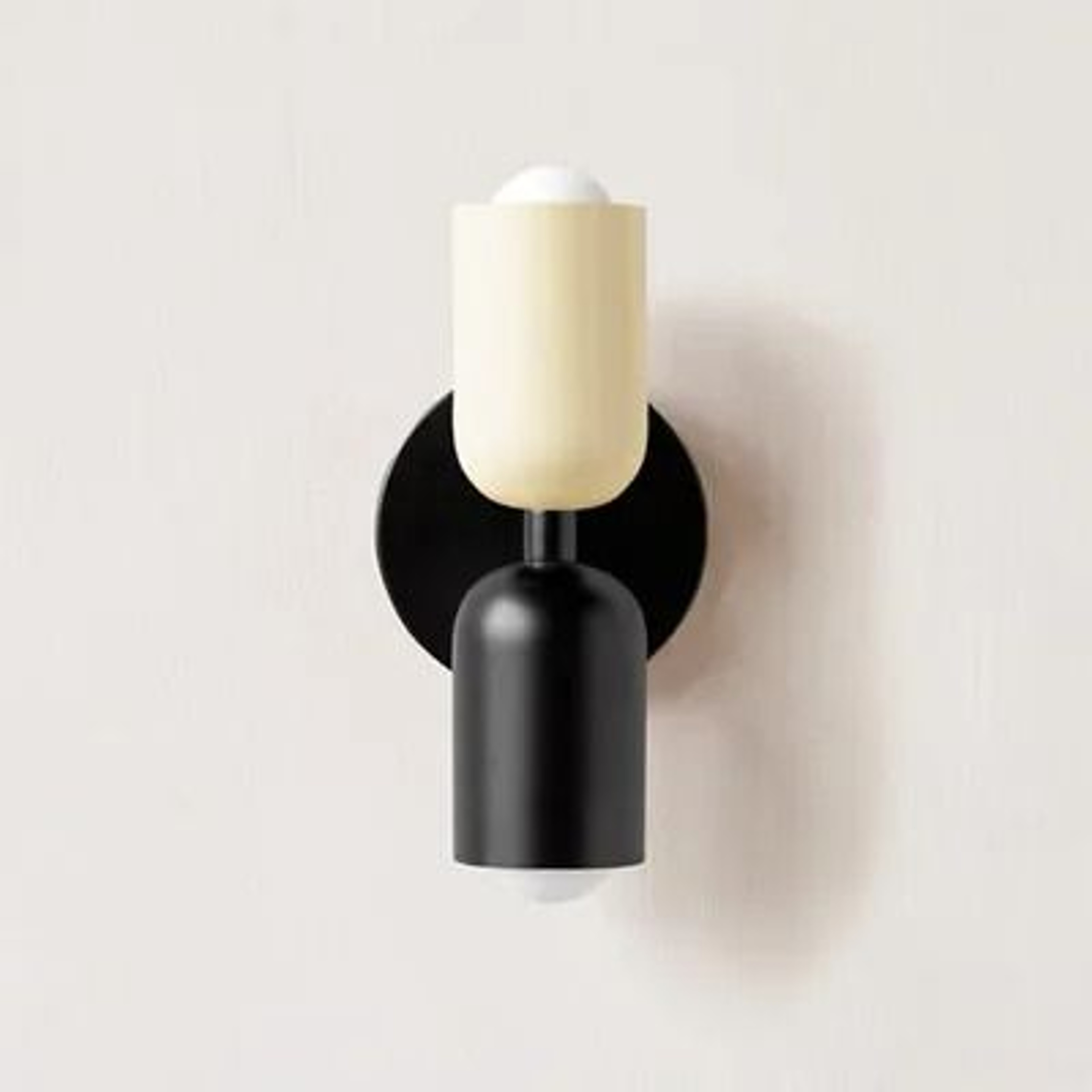 Cream Twin Glow Wall Lamp 12