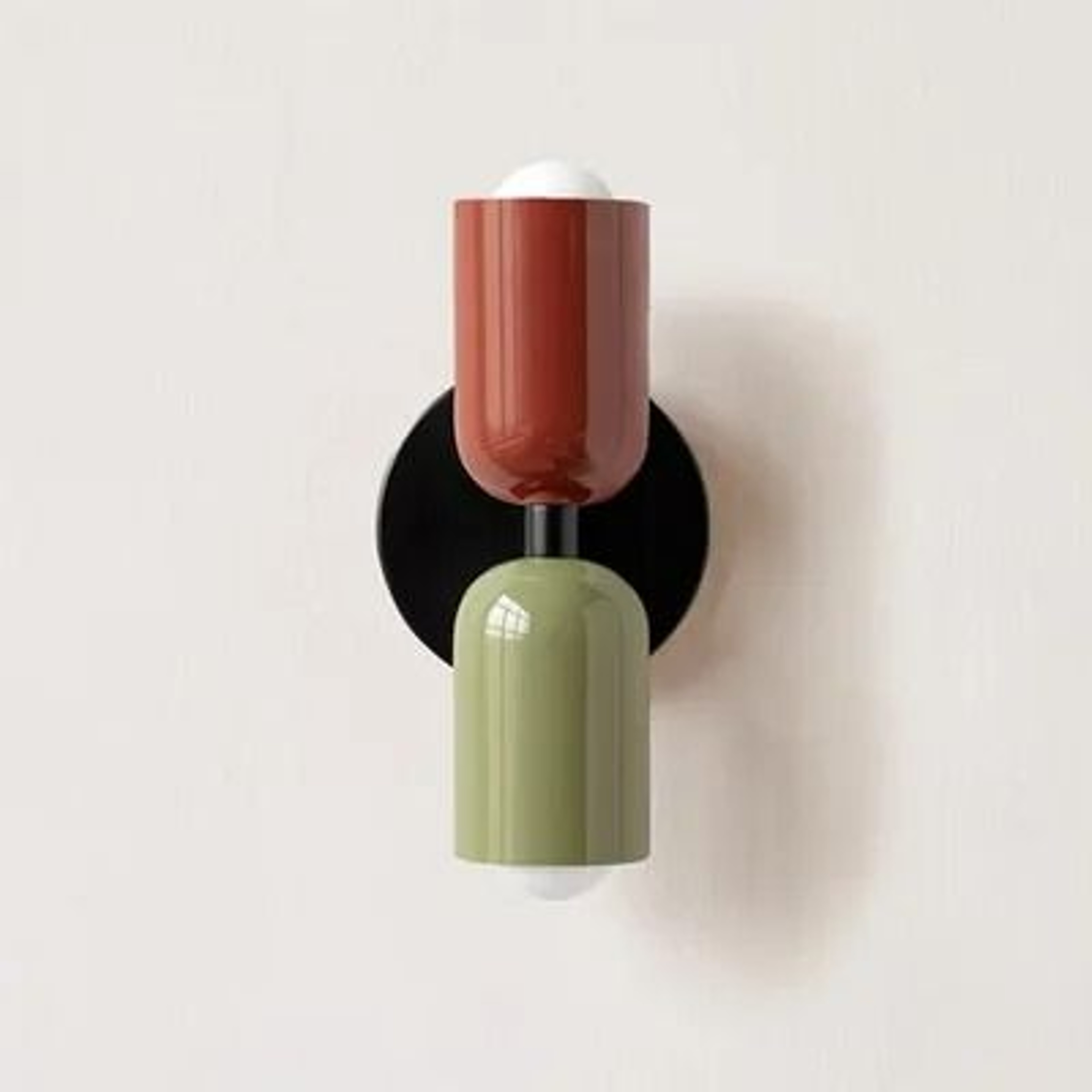 Cream Twin Glow Wall Lamp 17