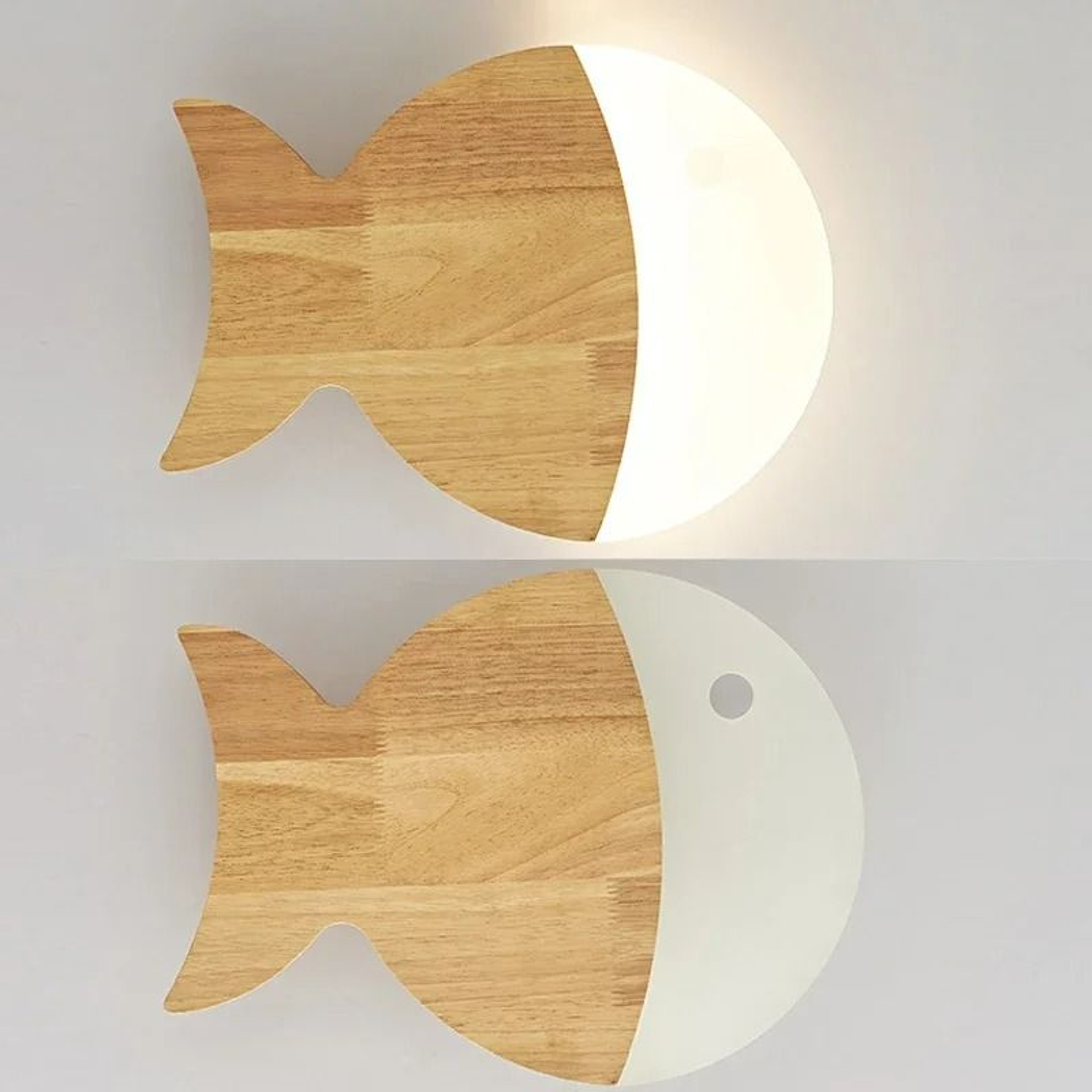 Wooden Storybook Kids Wall Lamp 3
