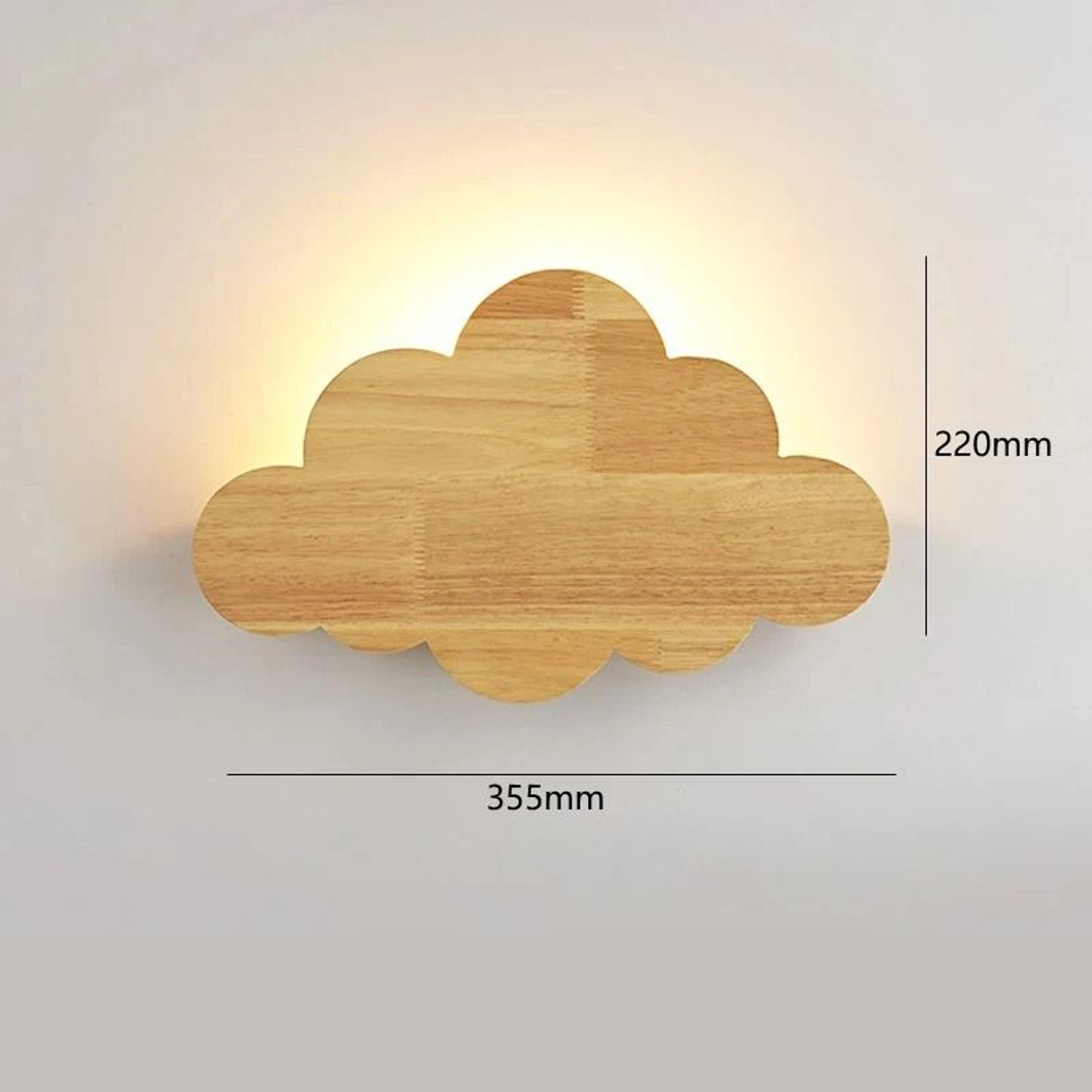 Wooden Storybook Kids Wall Lamp 14